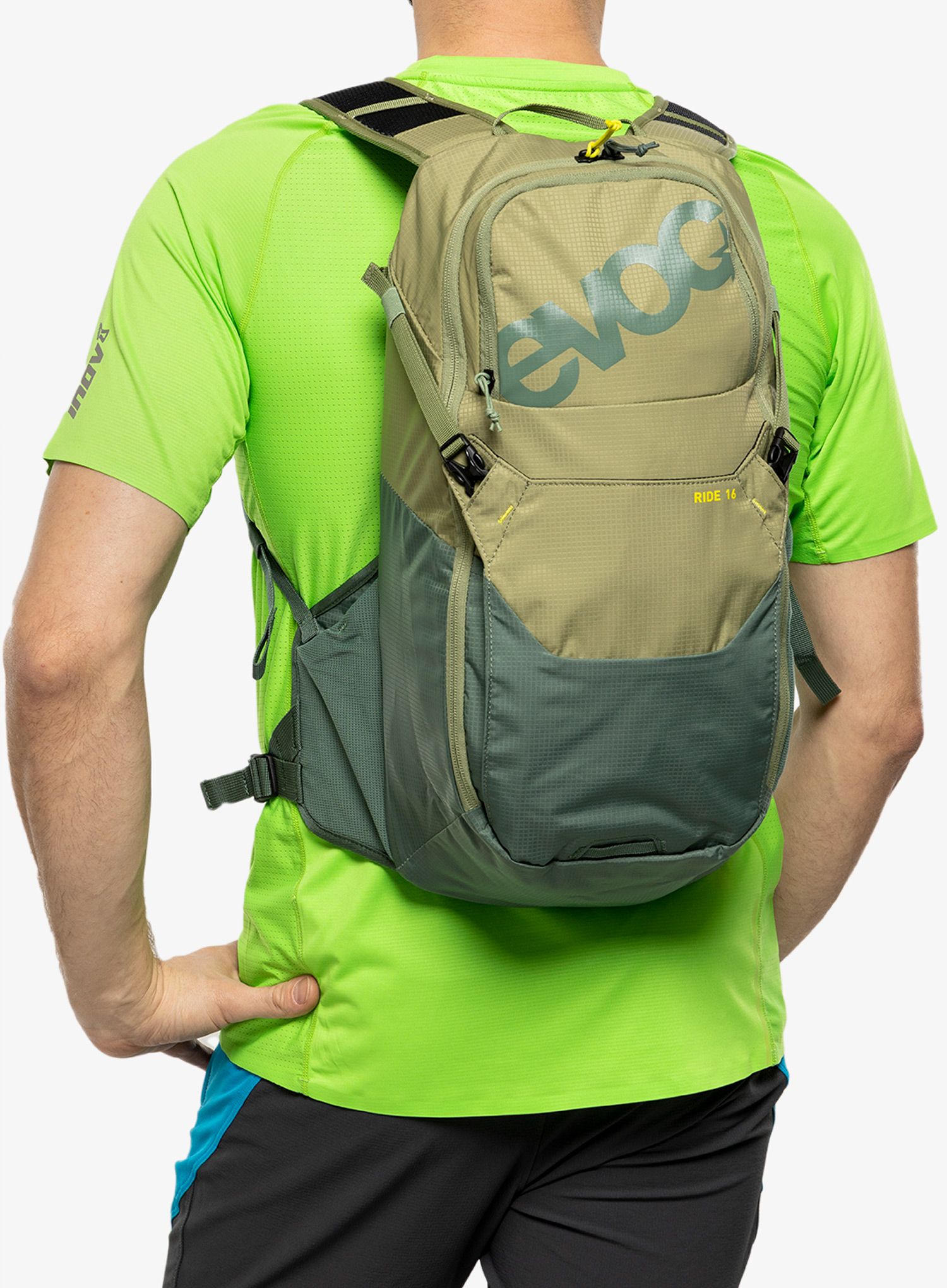 Cyklistický batoh Evoc Ride 16 - light olive/olive