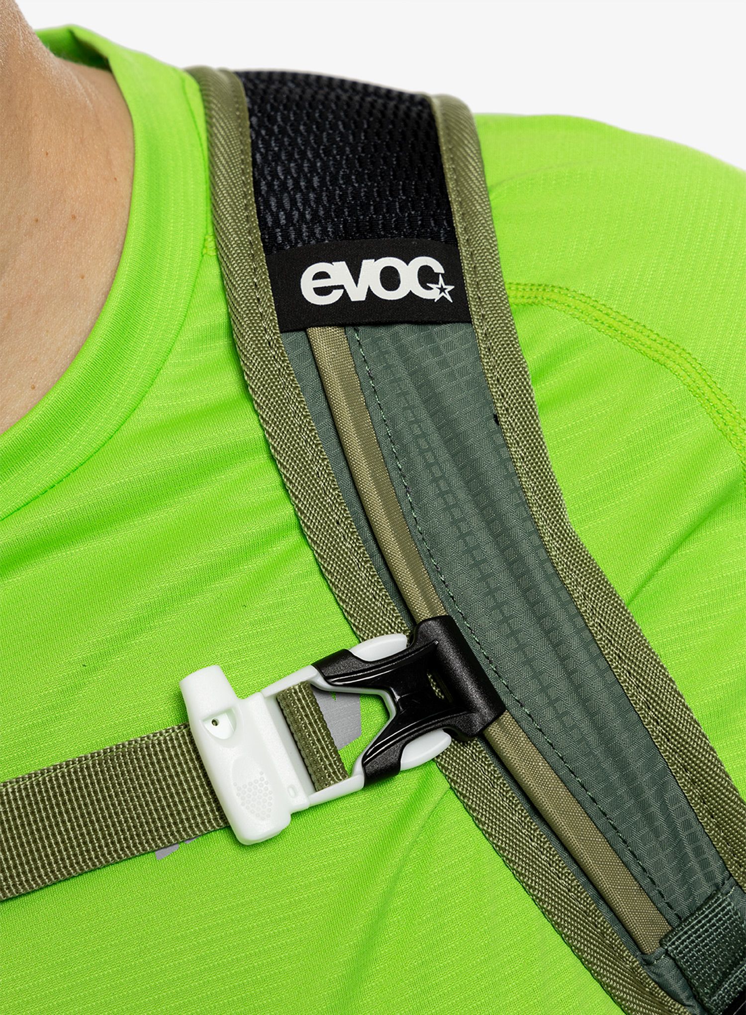 Cyklistický batoh Evoc Ride 16 - light olive/olive