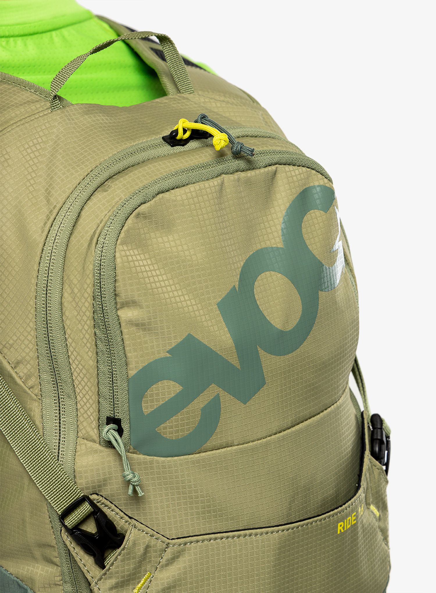 Cyklistický batoh Evoc Ride 16 - light olive/olive