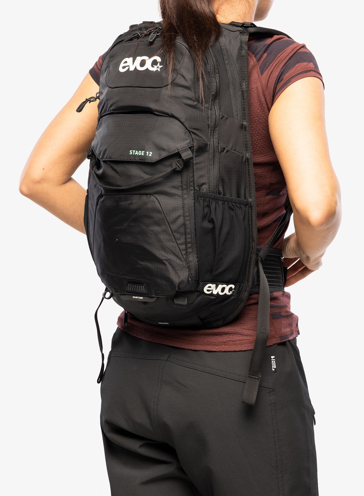Cyklistický batoh Evoc Stage 12 - black