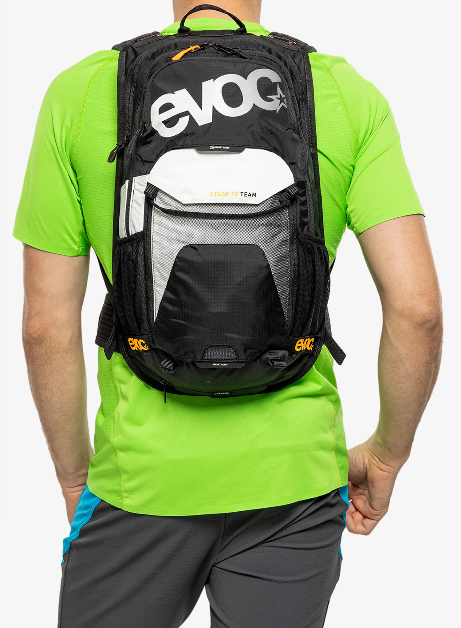 Cyklistický batoh Evoc Stage 12 - black/white