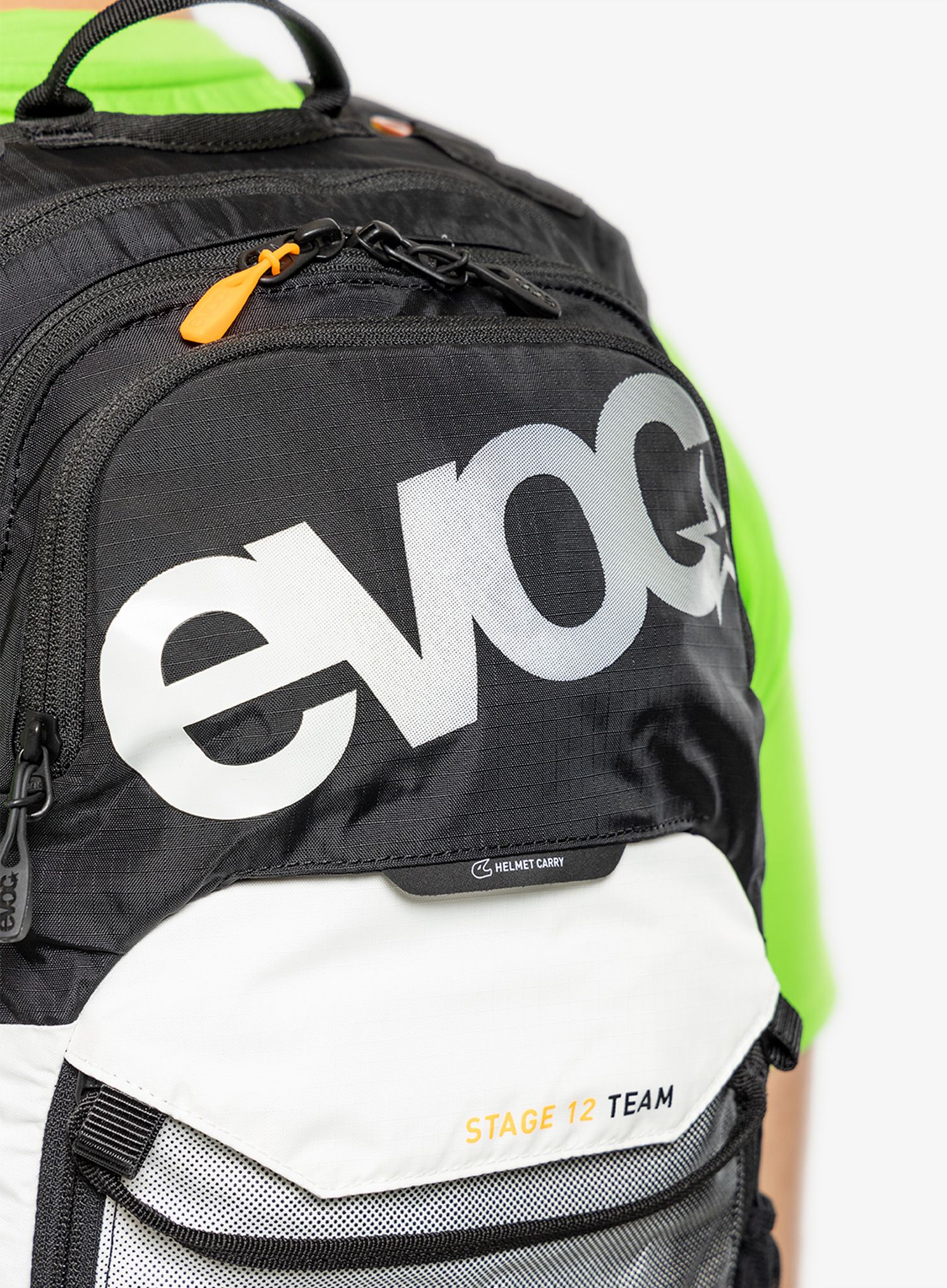 Cyklistický batoh Evoc Stage 12 - black/white