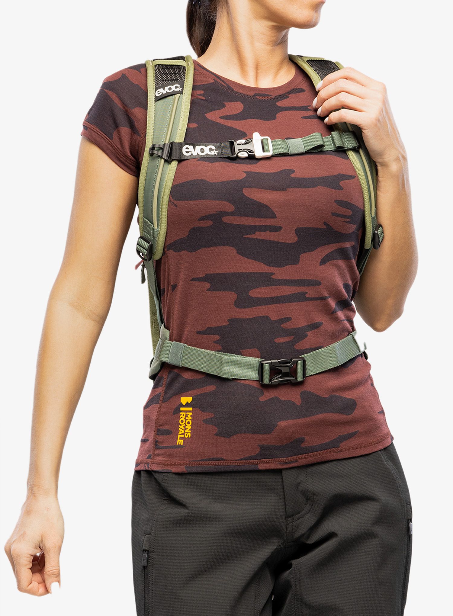 Cyklistický batoh Evoc Stage 6 - light olive/olive