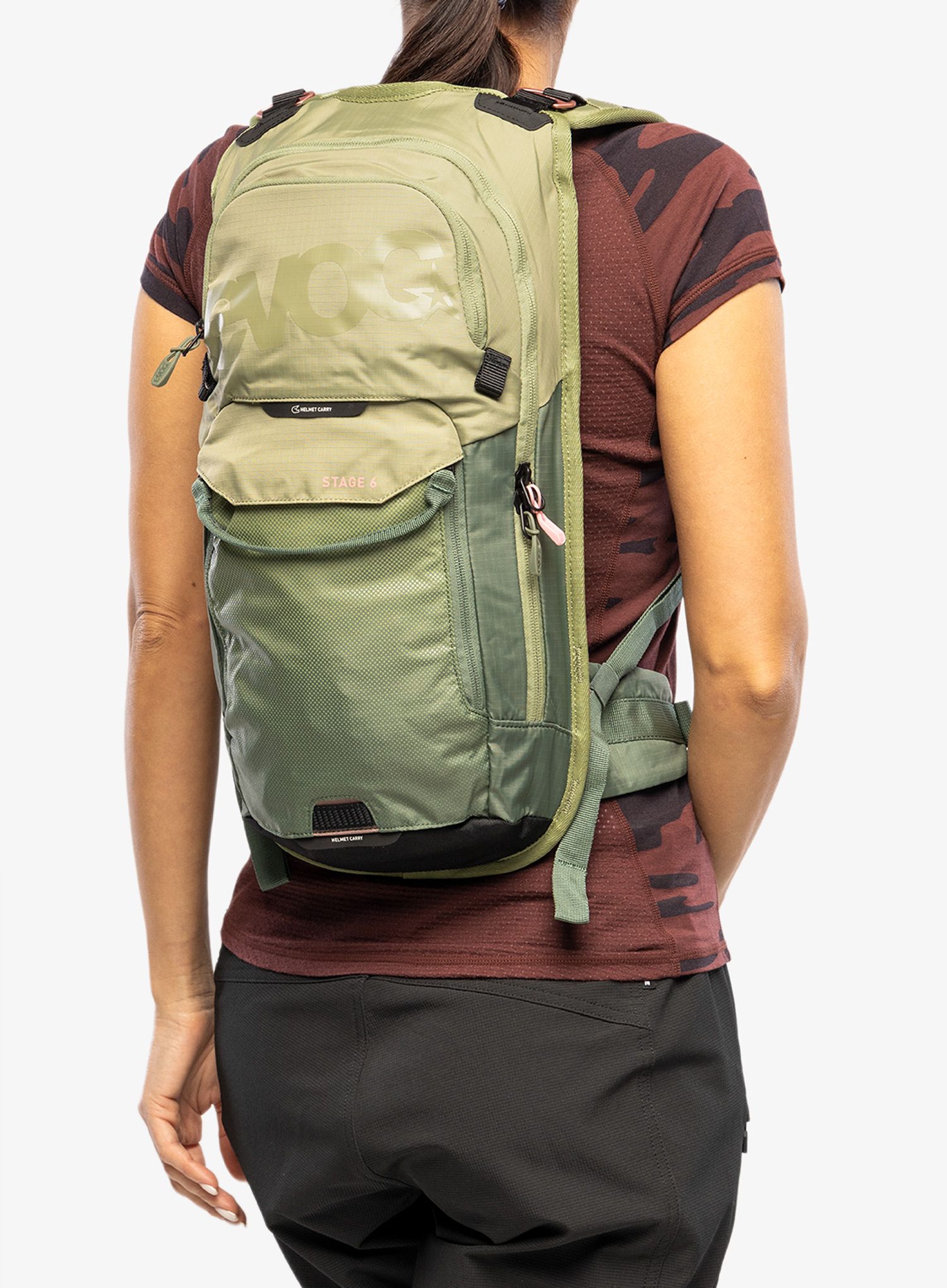 Cyklistický batoh Evoc Stage 6 - light olive/olive