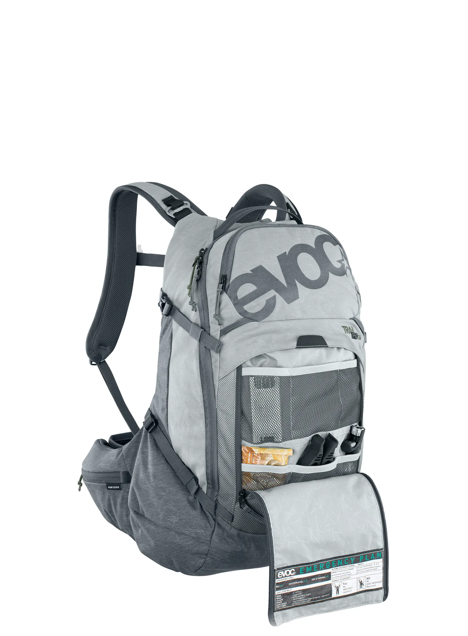 Enduro batoh Evoc Trail Pro 26 - stone/carbon grey