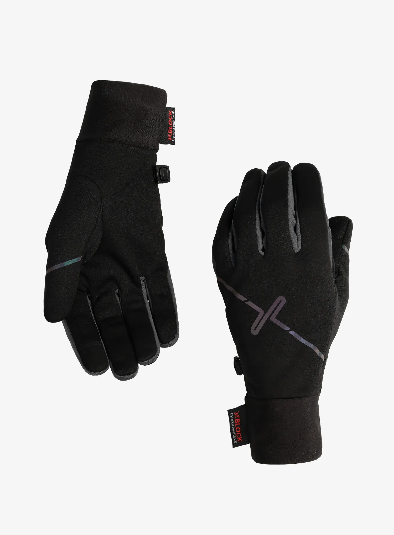Rukavice Extremities Maze Runner Glove Xglo - black/holographic