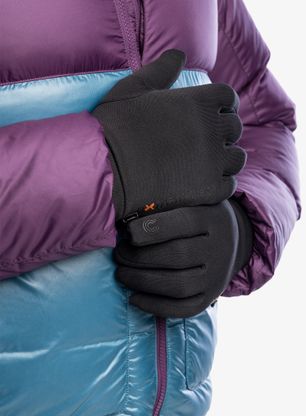 Fleecové rukavice Extremities Sticky Power Liner Glove - blk