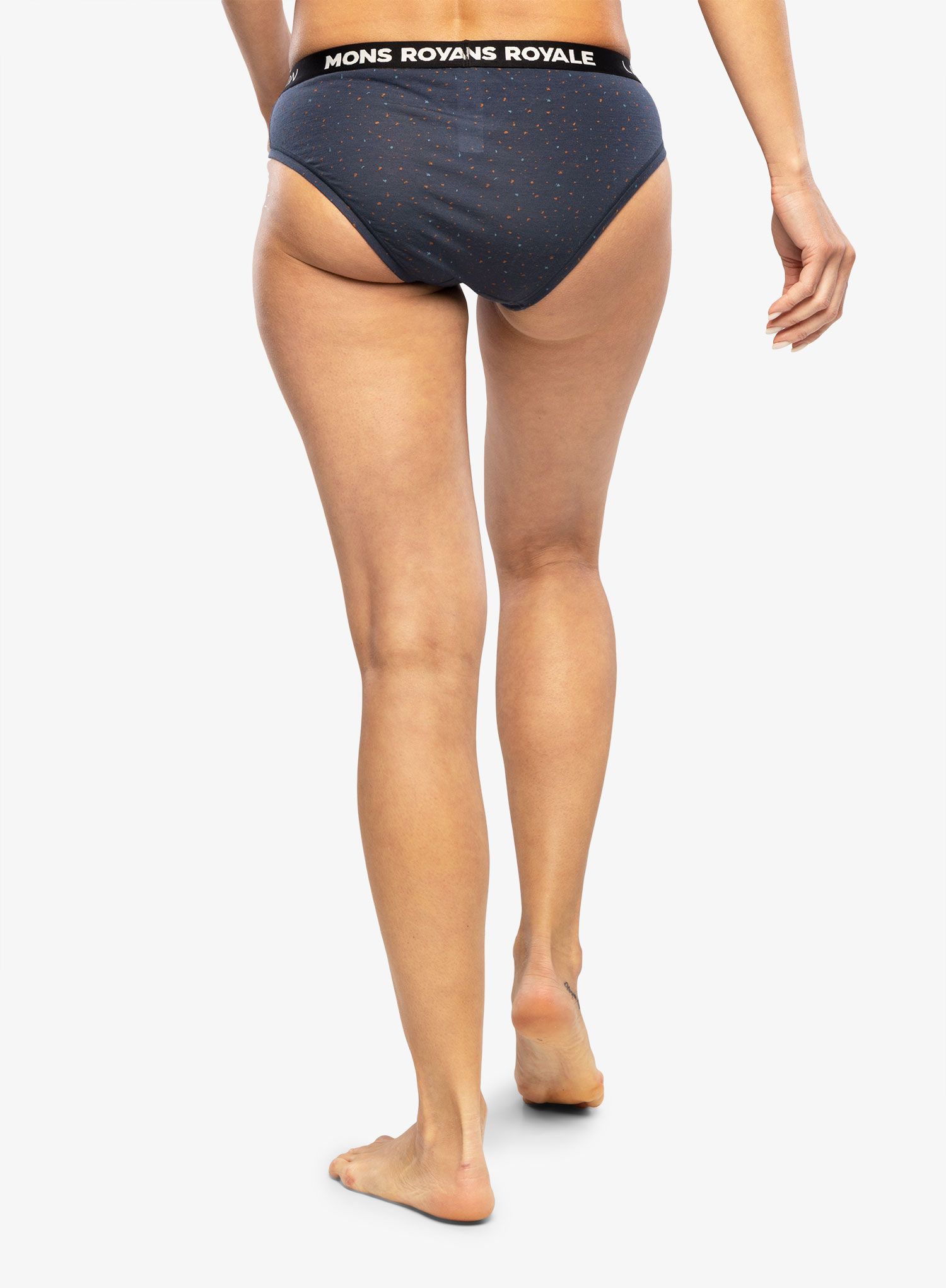 Dámské kalhotky Mons Royale FOLO Brief - midnight terrazzo