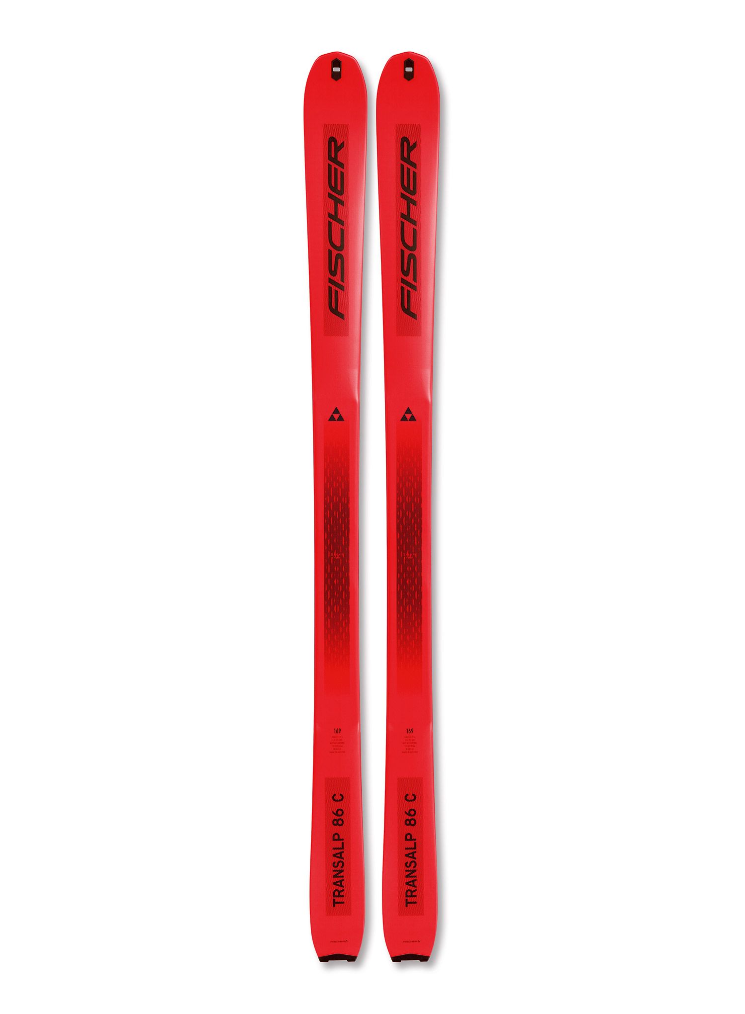 Skialpinistické lyže Fischer Transalp 86 Carbon - red