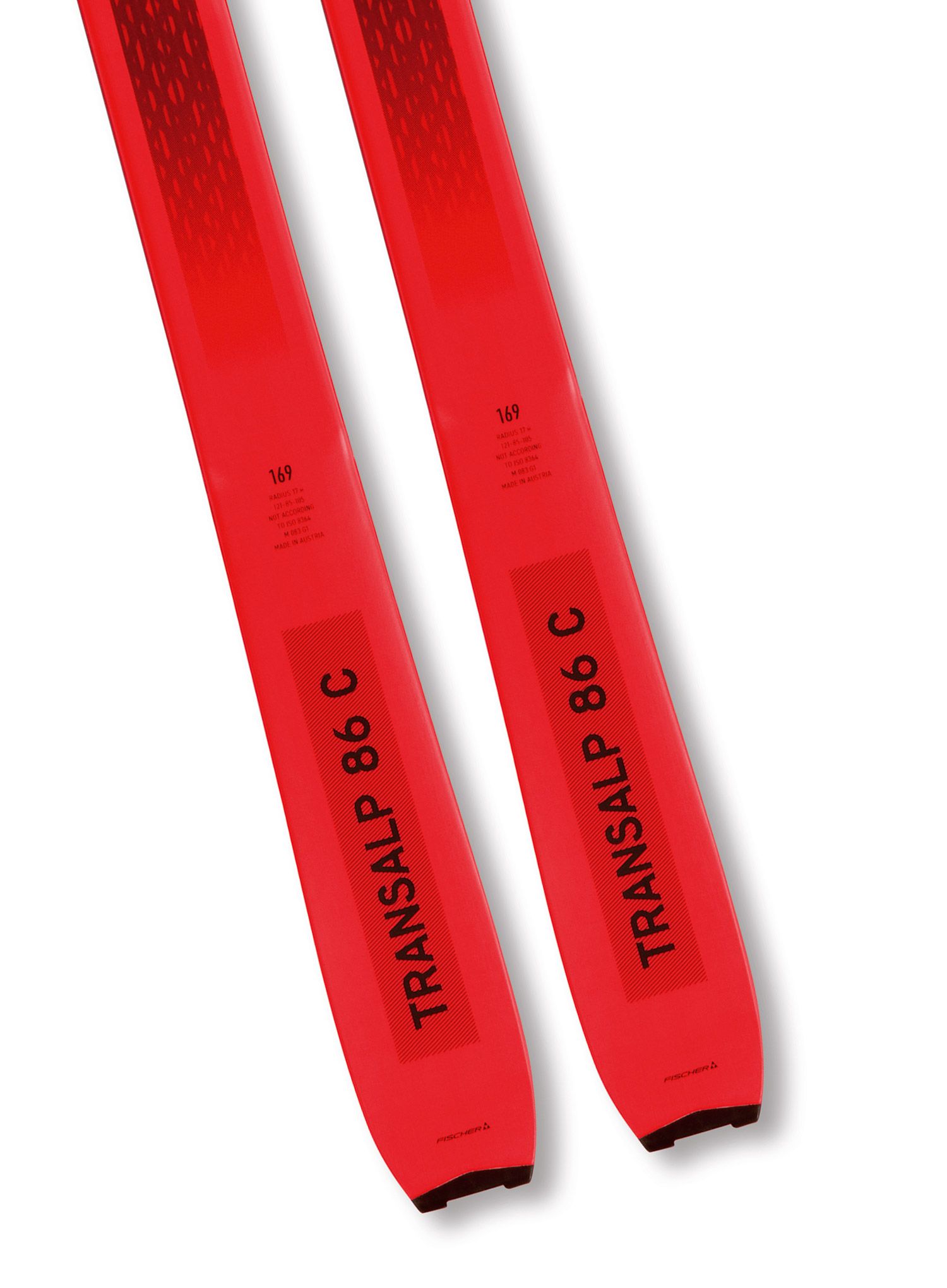 Skialpinistické lyže Fischer Transalp 86 Carbon - red