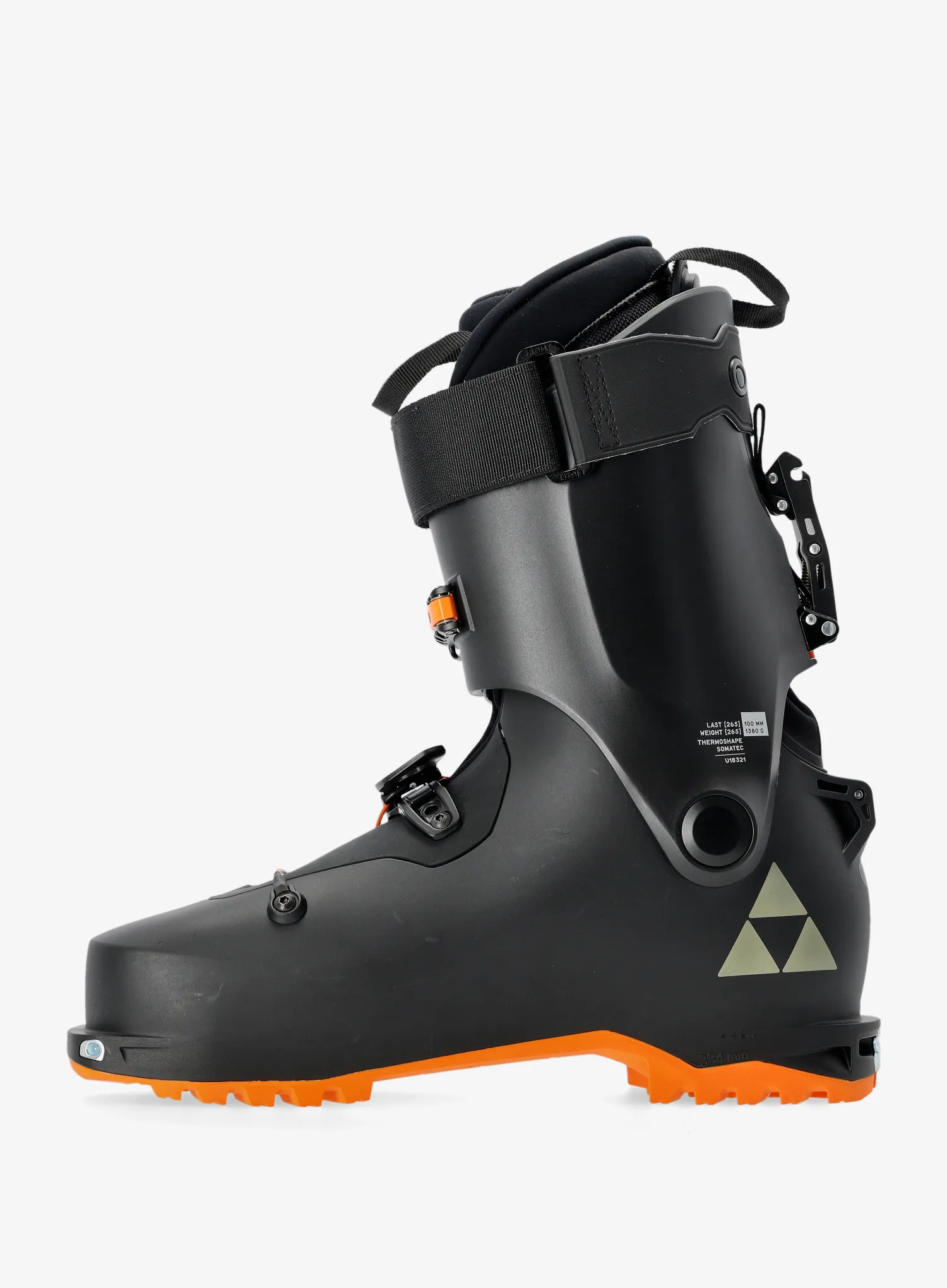 Skialpové boty Fischer Transalp TS - black/black