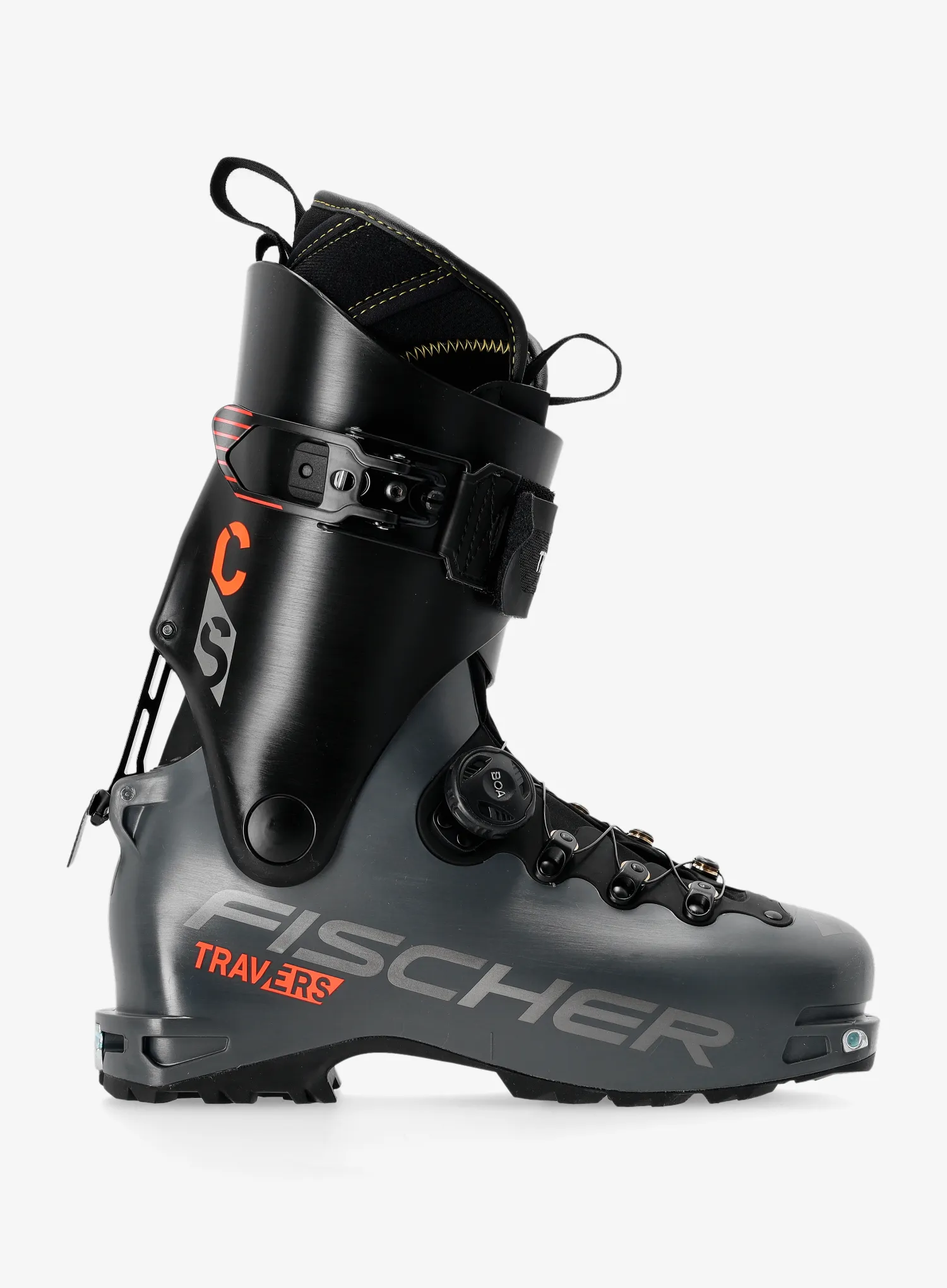 Skialpová obuv Fischer Travers CS - grey/black