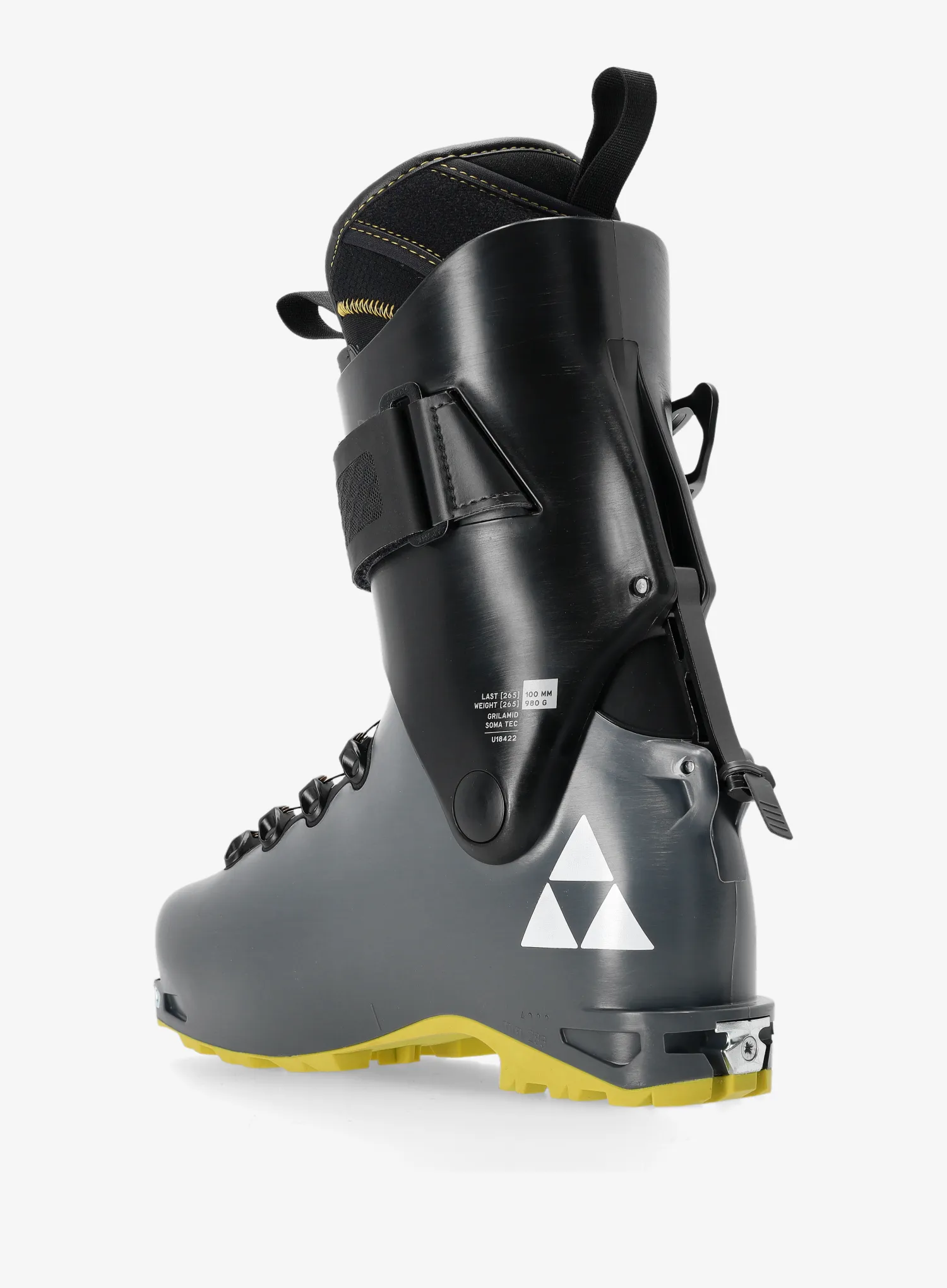 Skialpové boty Fischer Travers CS - yellow/grey/black