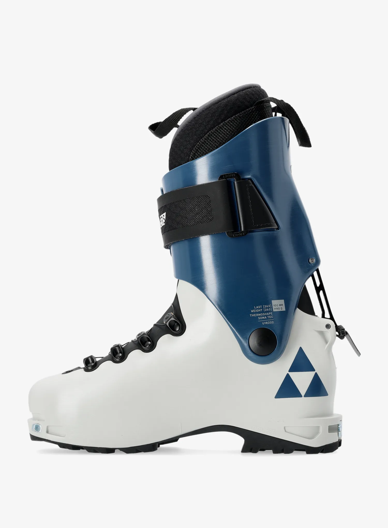 Skialpová obuv Fischer Travers TS - white/blue