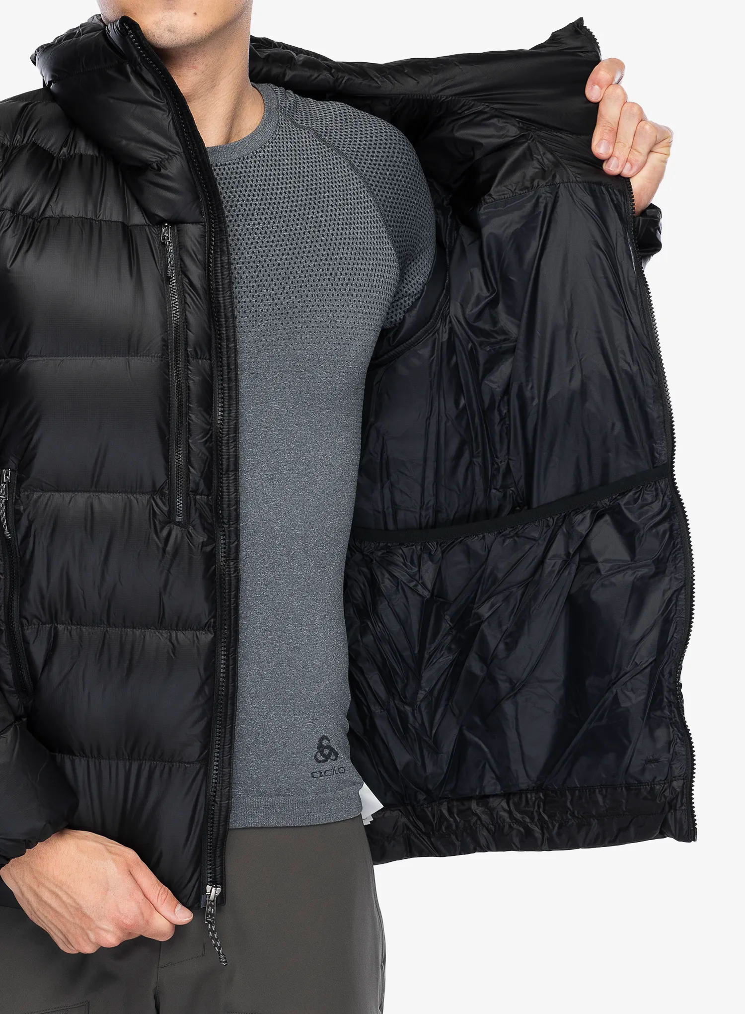 Bunda Patagonia Fitz Roy Down Hoody - black