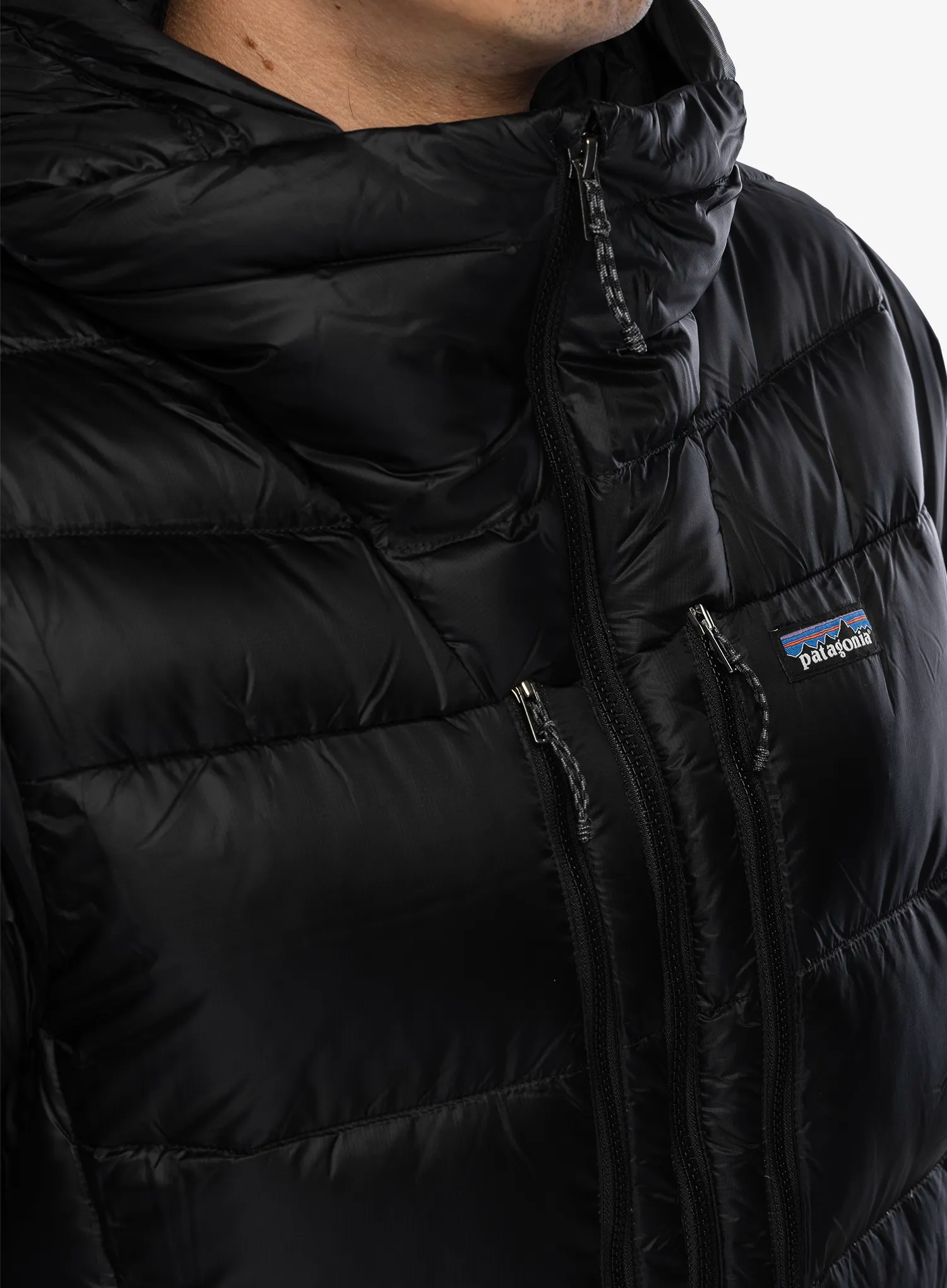 Bunda Patagonia Fitz Roy Down Hoody - black