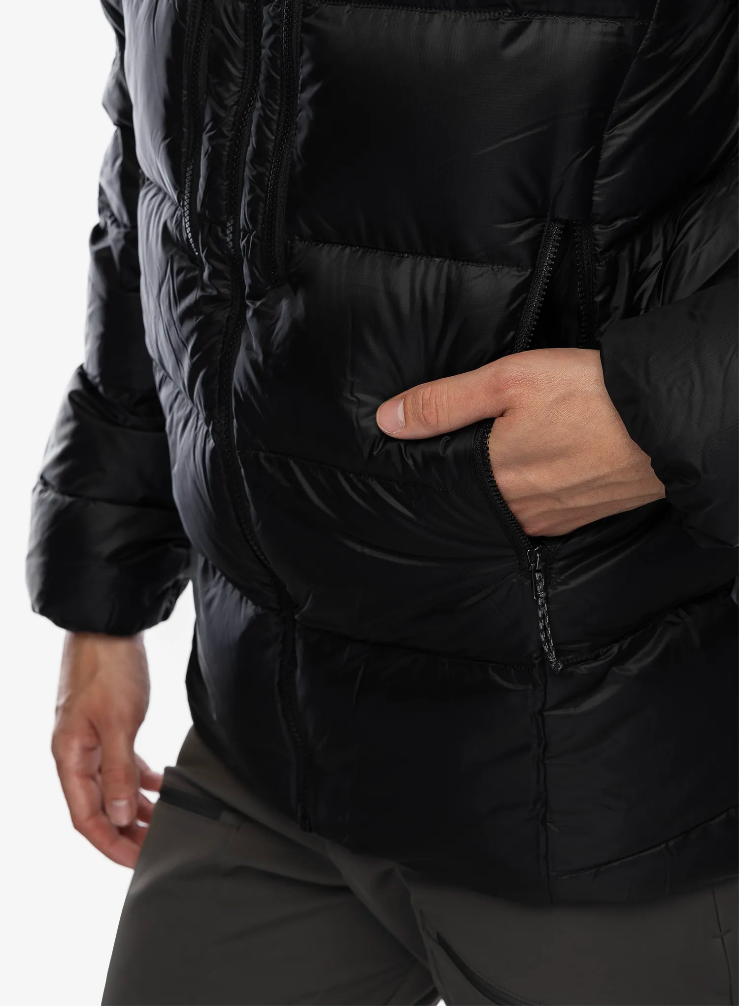 Bunda Patagonia Fitz Roy Down Hoody - black