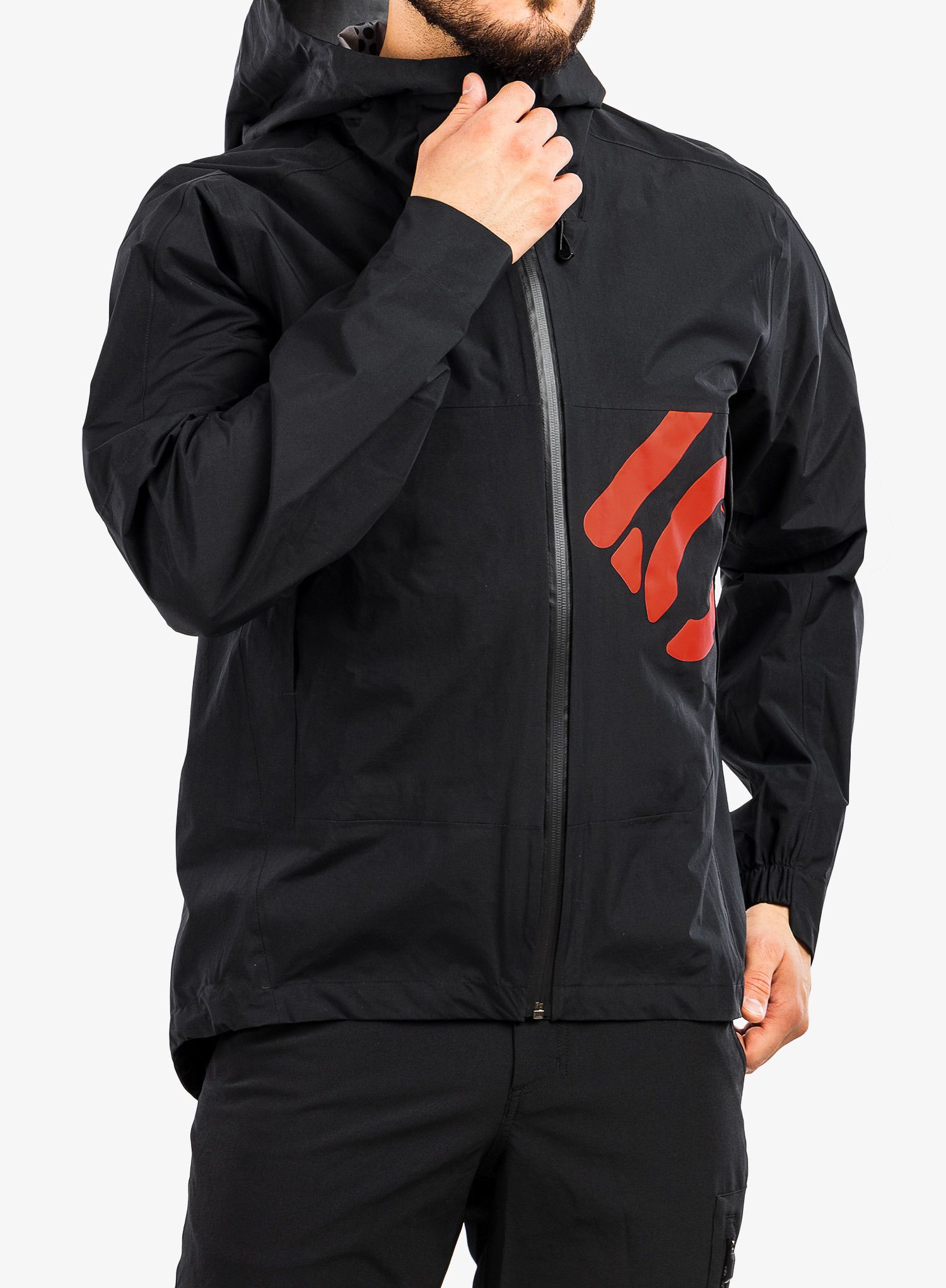 Nepromokavá bunda Five Ten Rain Jkt - black/black