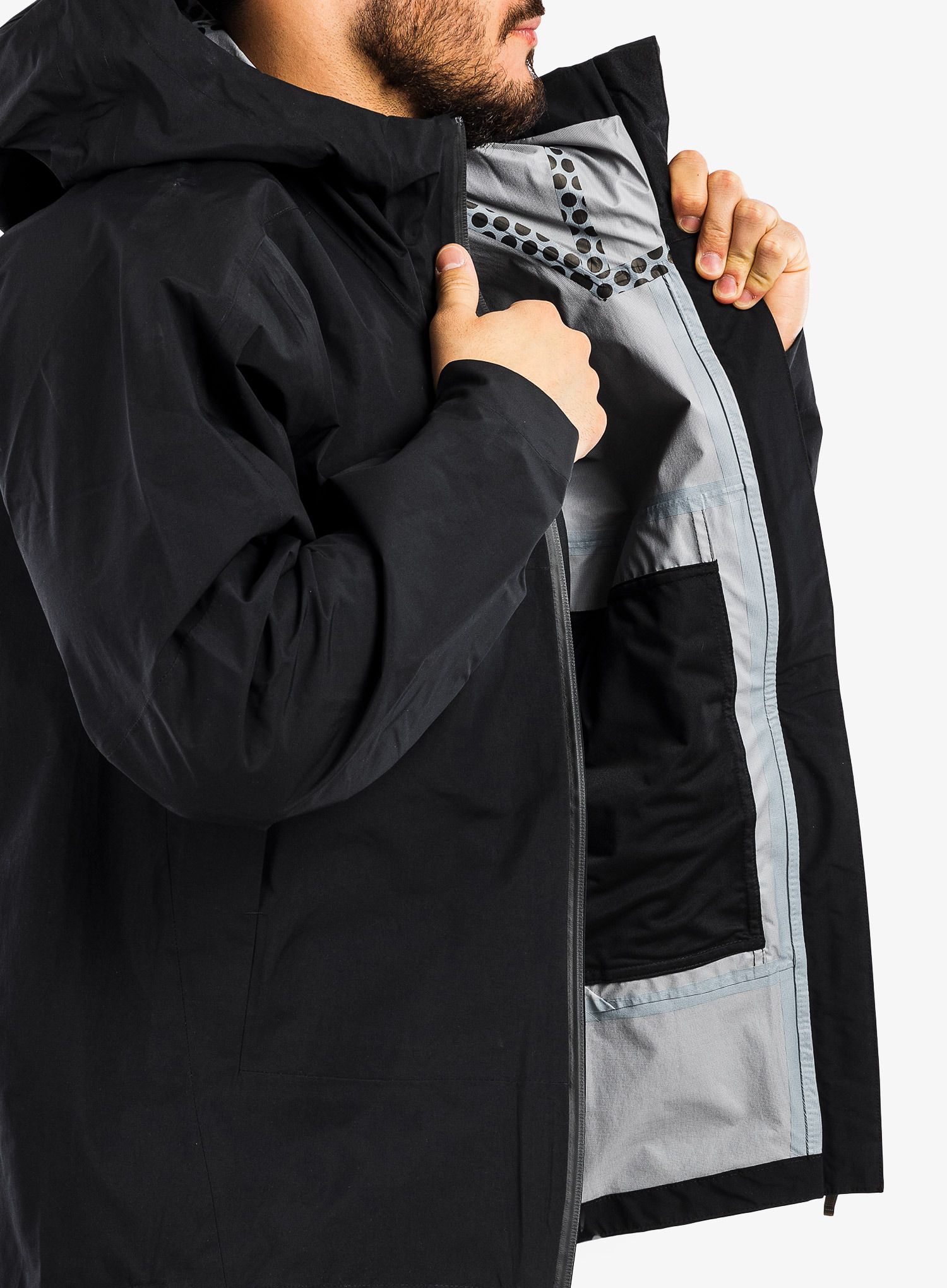 Nepromokavá bunda Five Ten Rain Jkt - black/black