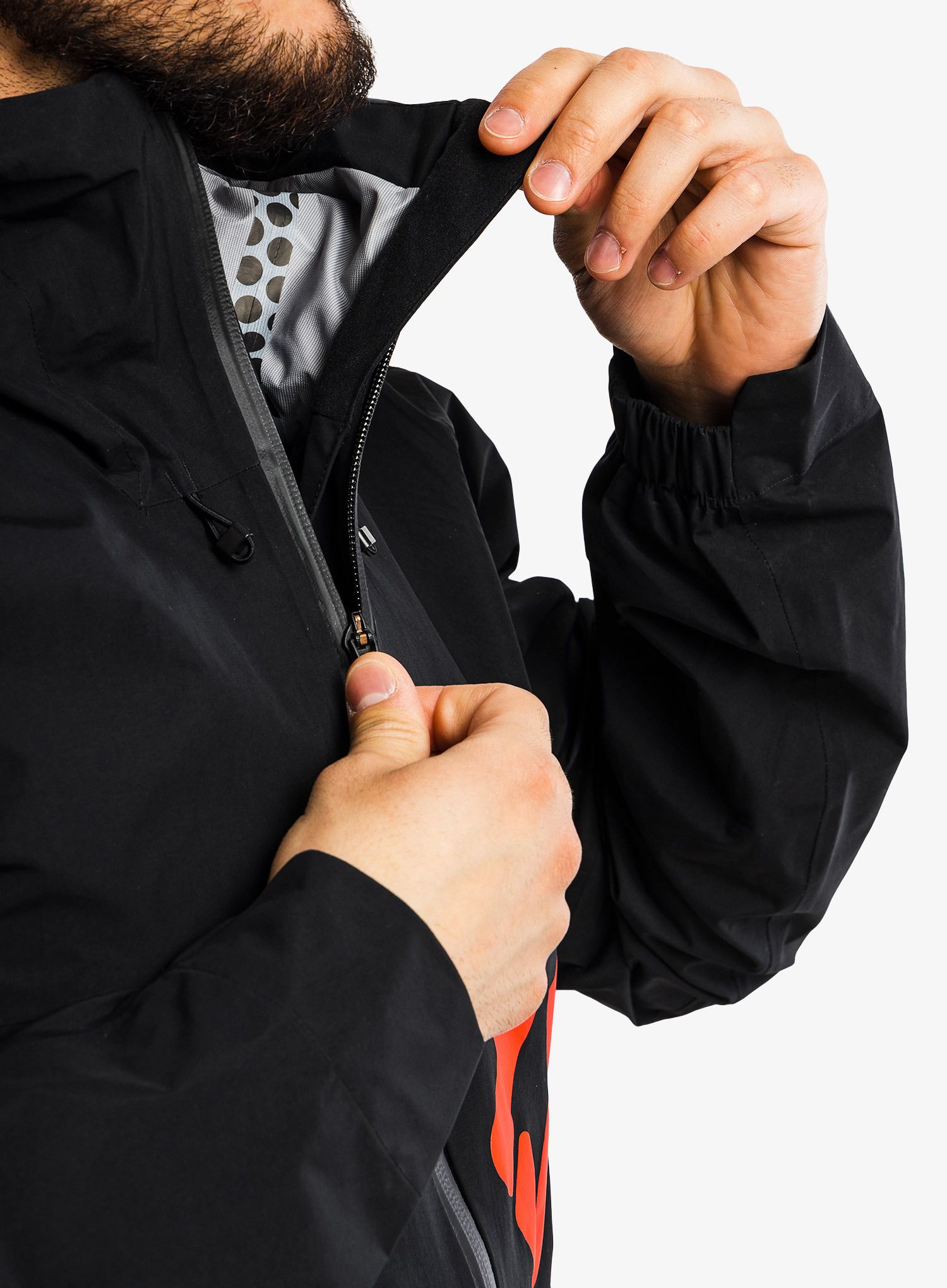 Nepromokavá bunda Five Ten Rain Jkt - black/black
