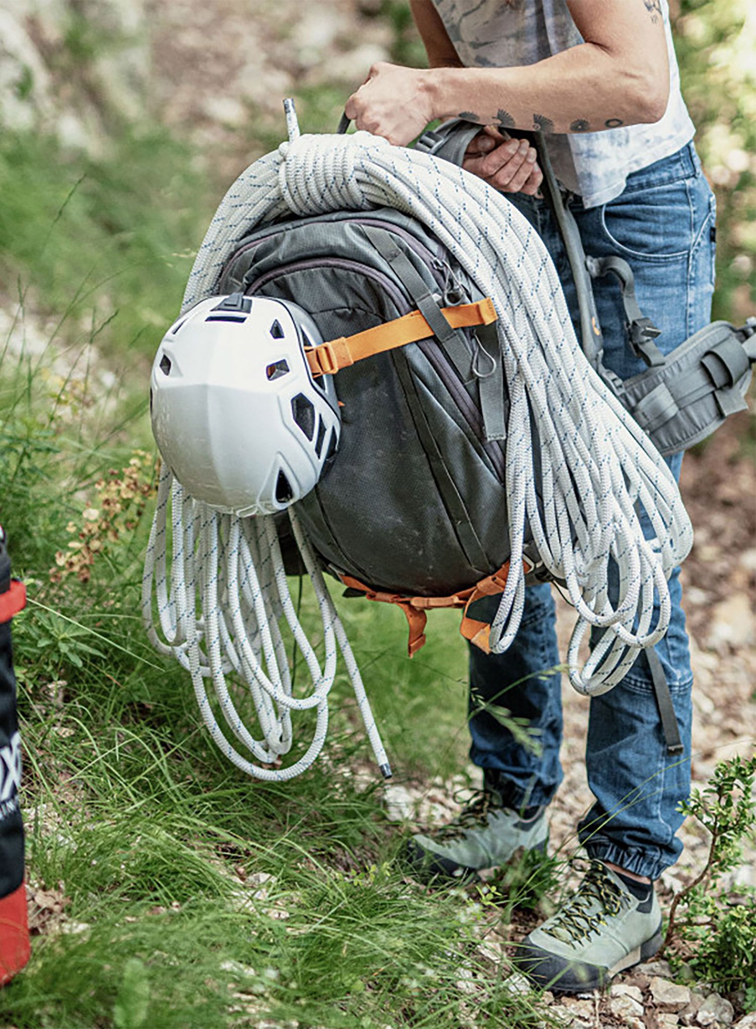 Polostatické lano Fixe Climbing Ranger 10,5 mm 200 m - white