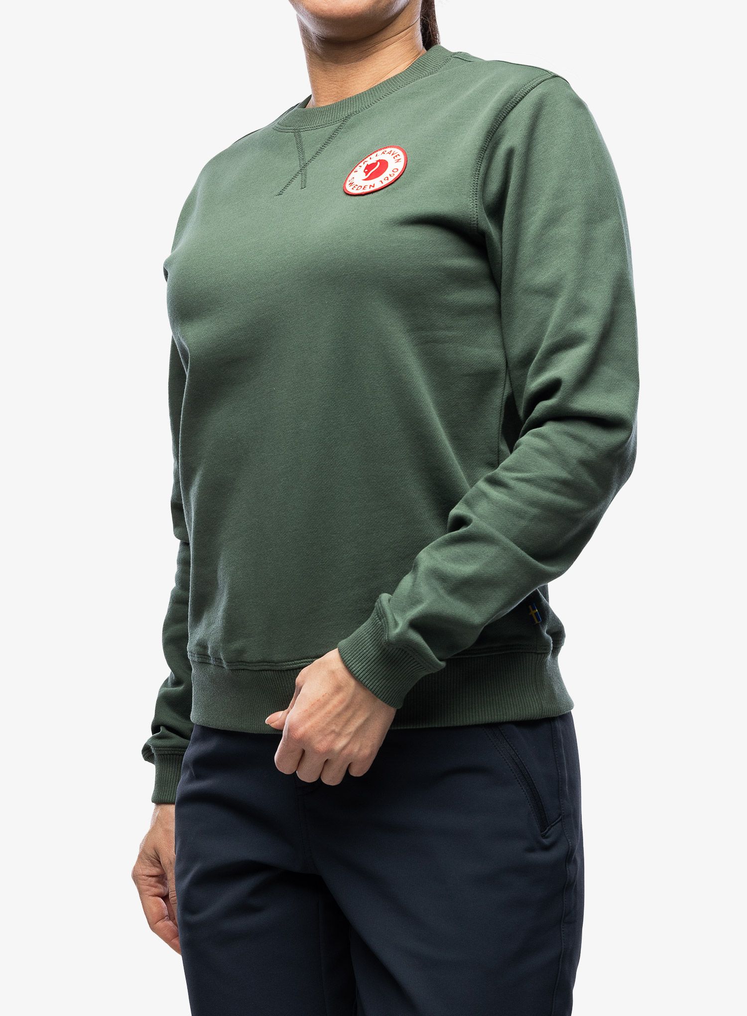 Dámská mikina Fjallraven 1960 Logo Badge Sweater W - deep patina