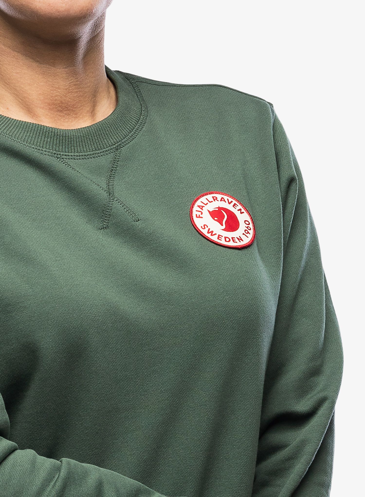 Dámská mikina Fjallraven 1960 Logo Badge Sweater W - deep patina