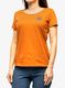 Bavlněné tričko dámské Fjallraven 1960 Logo T-shirt - terracotta brown