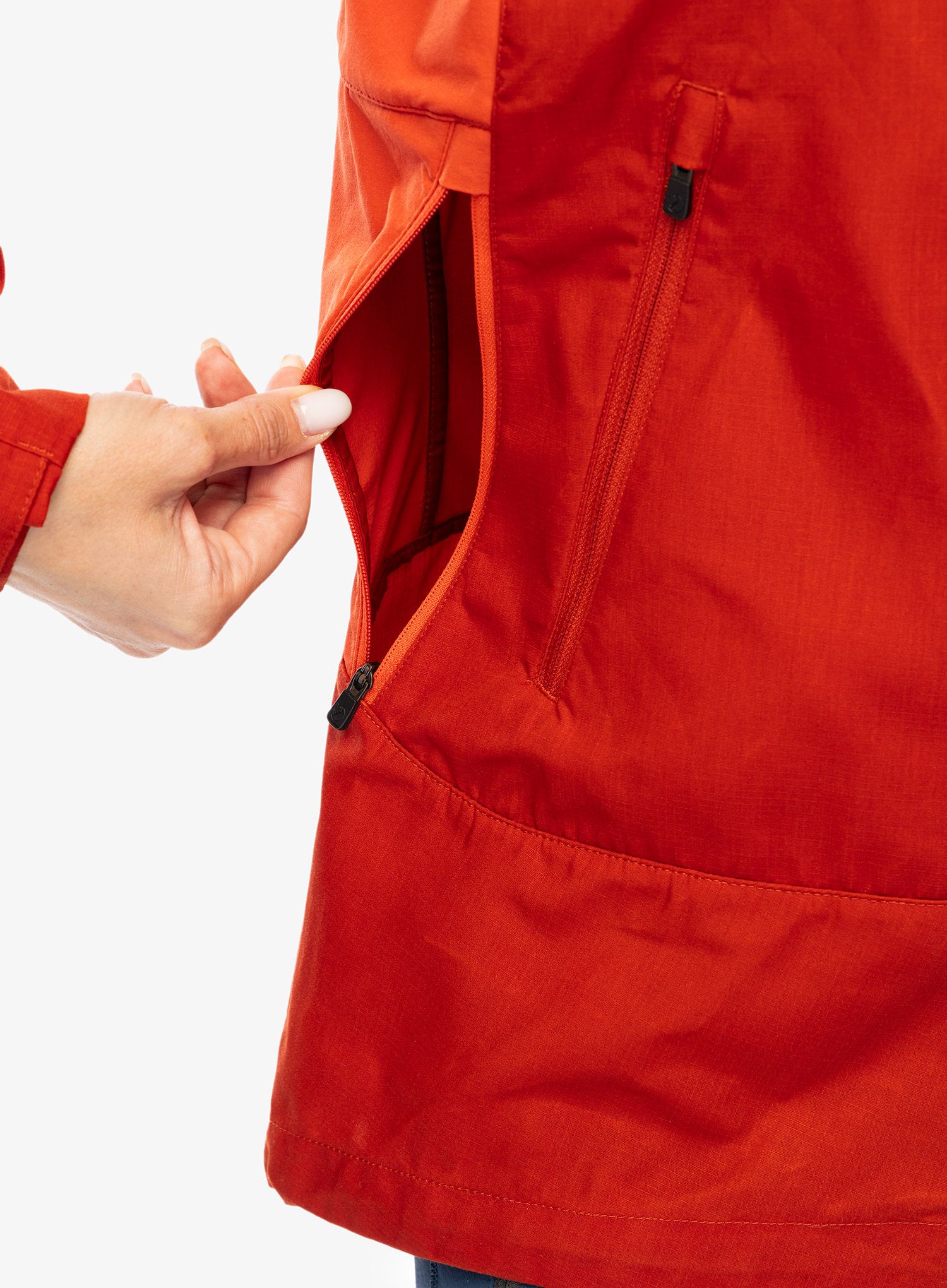 Dámská bunda Fjallraven Abisko Lite Trekking - red/rowan