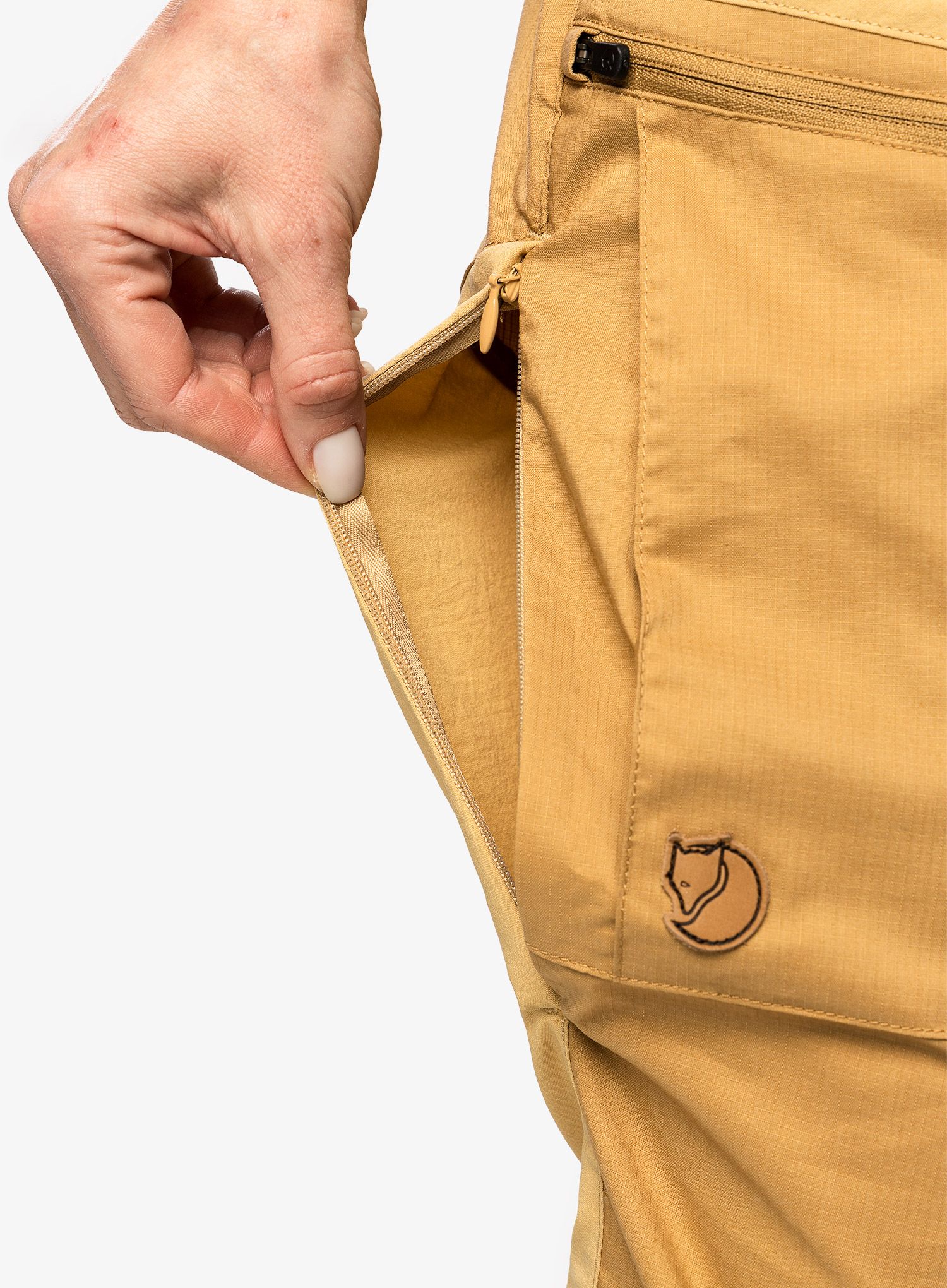 Kalhoty dámské Fjallraven Abisko Midsummer Trousers Reg - dune beige/brown