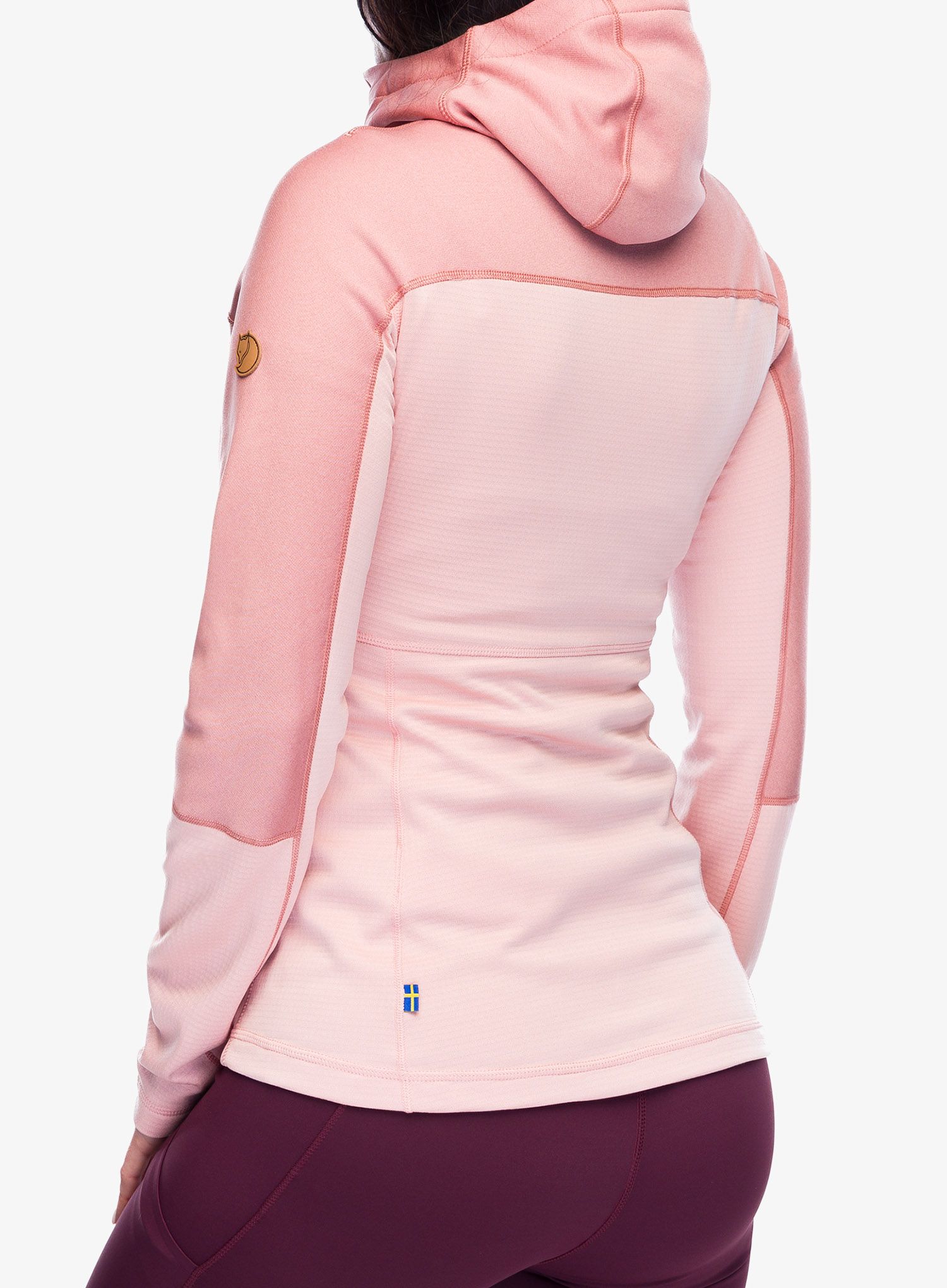 Outdoor mikina dámská Fjallraven Abisko Trail Fleece - chalk rose/dusty rose