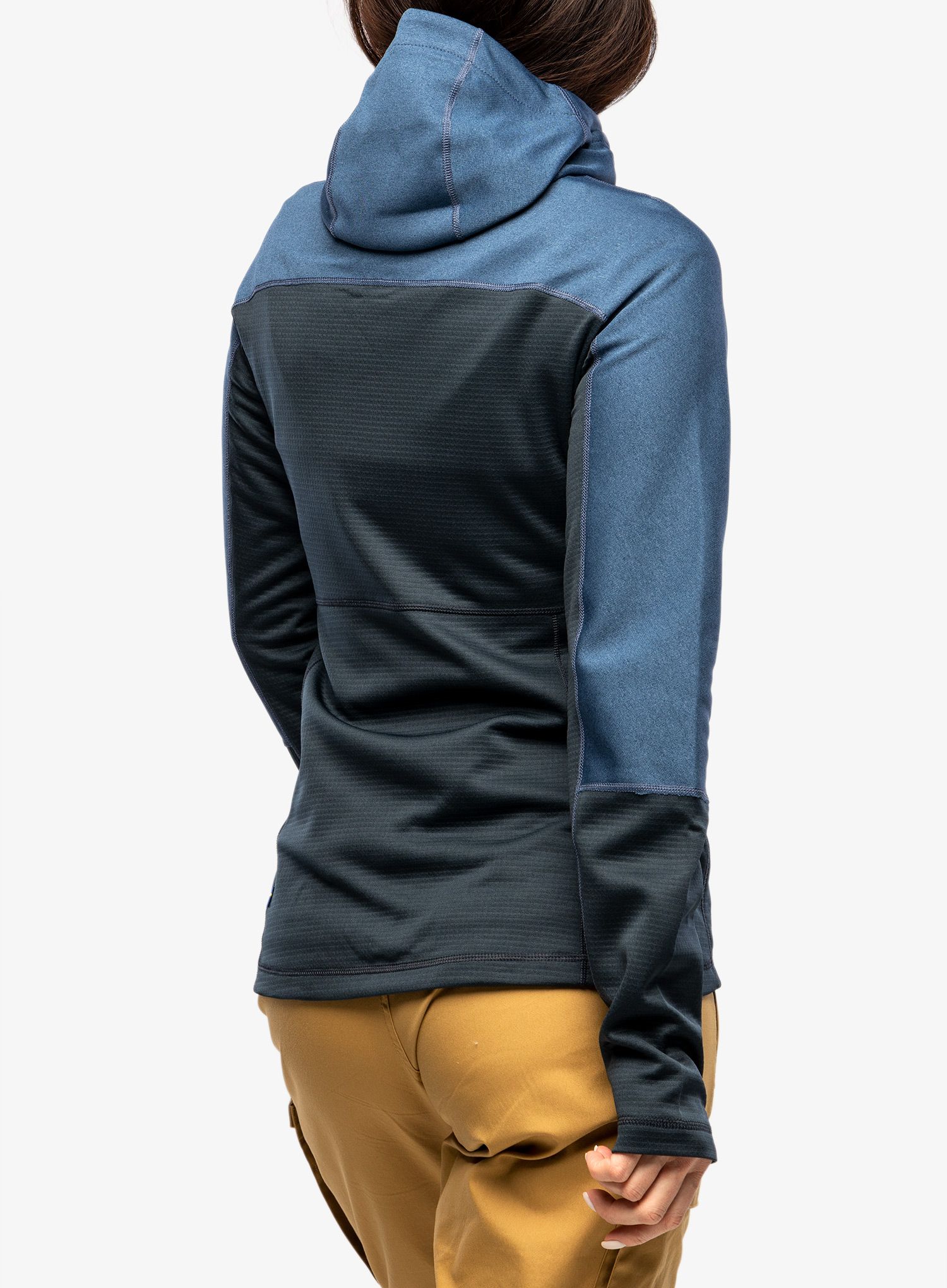 Outdoor mikina dámská Fjallraven Abisko Trail Fleece - dark navy/indigo blue