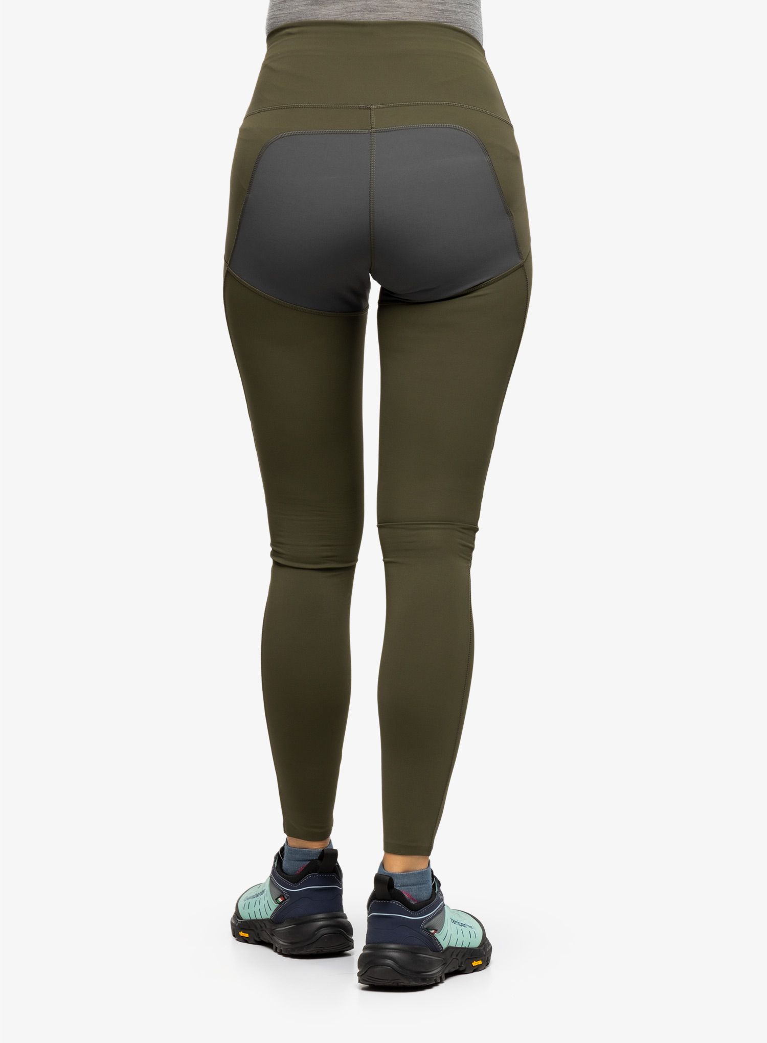 Kalhoty dámské Fjallraven Abisko Trekking Tights Pro - deep forest/iron grey