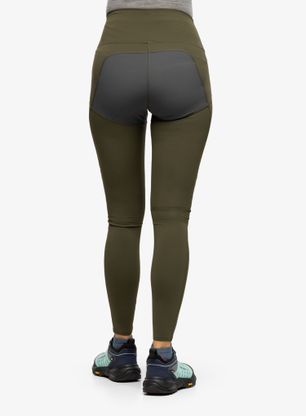 Kalhoty dámské Fjallraven Abisko Trekking Tights Pro - deep forest/iron grey