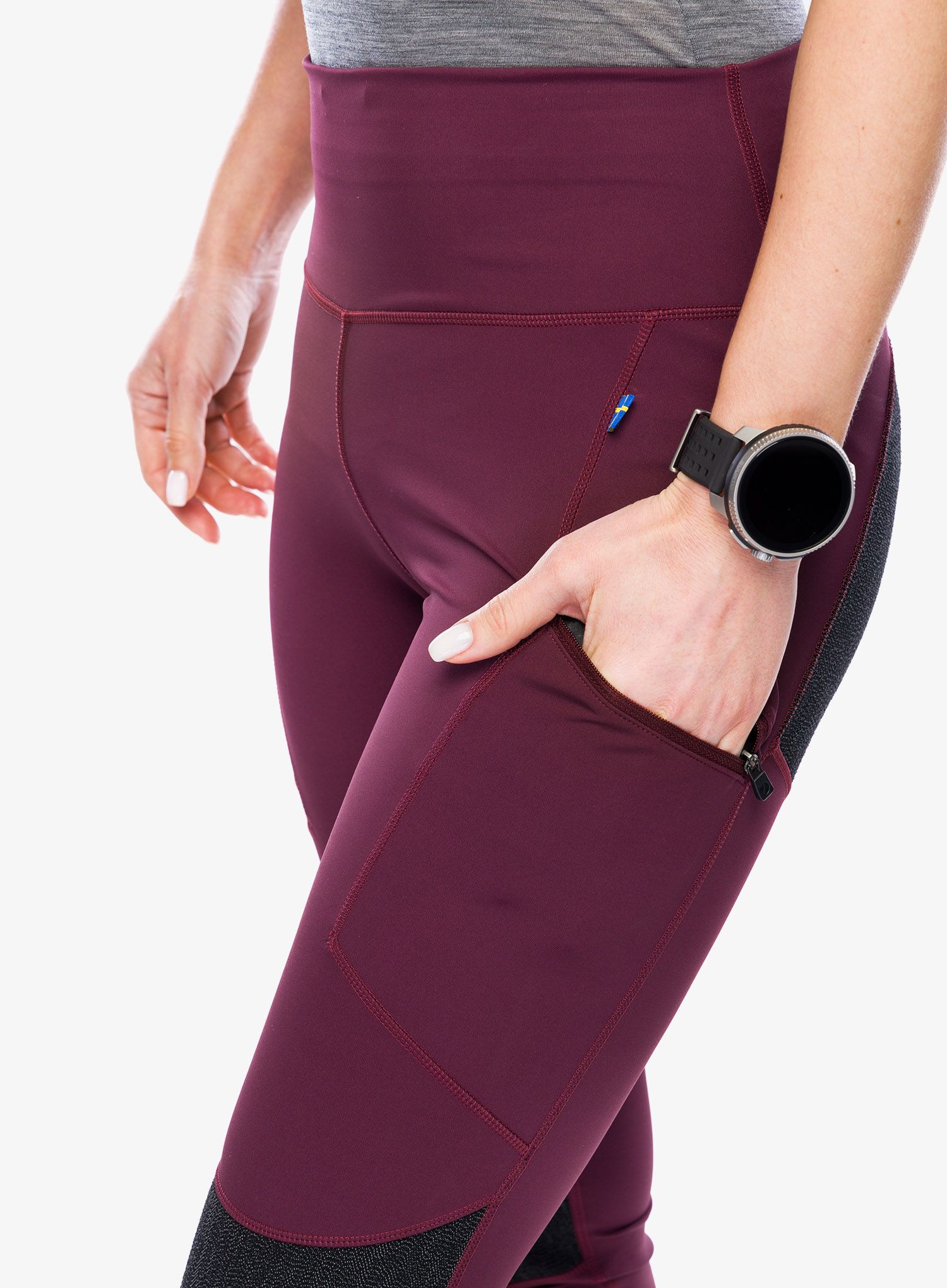 Dámské legíny Fjallraven Abisko Trekking Tights - port