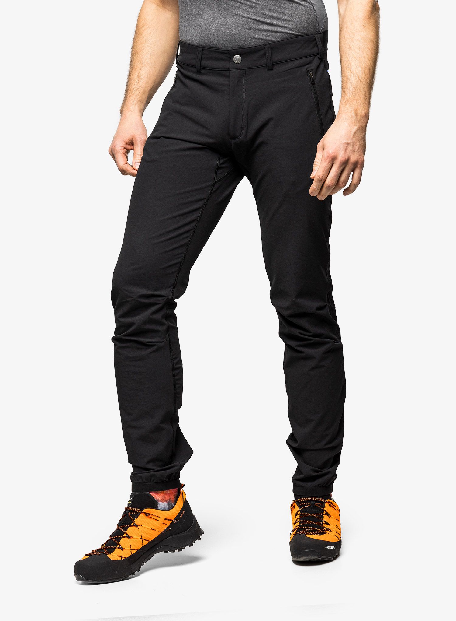 Trekové kalhoty Fjallraven Bergtagen Stretch Trousers - black