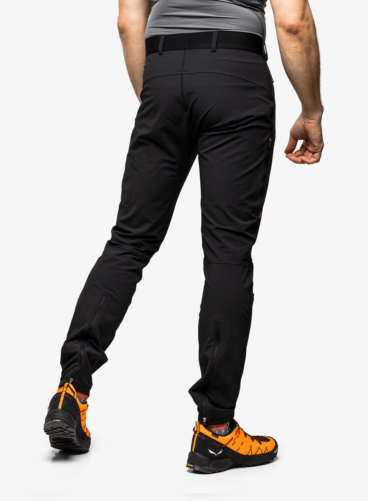 Trekové kalhoty Fjallraven Bergtagen Stretch Trousers - black