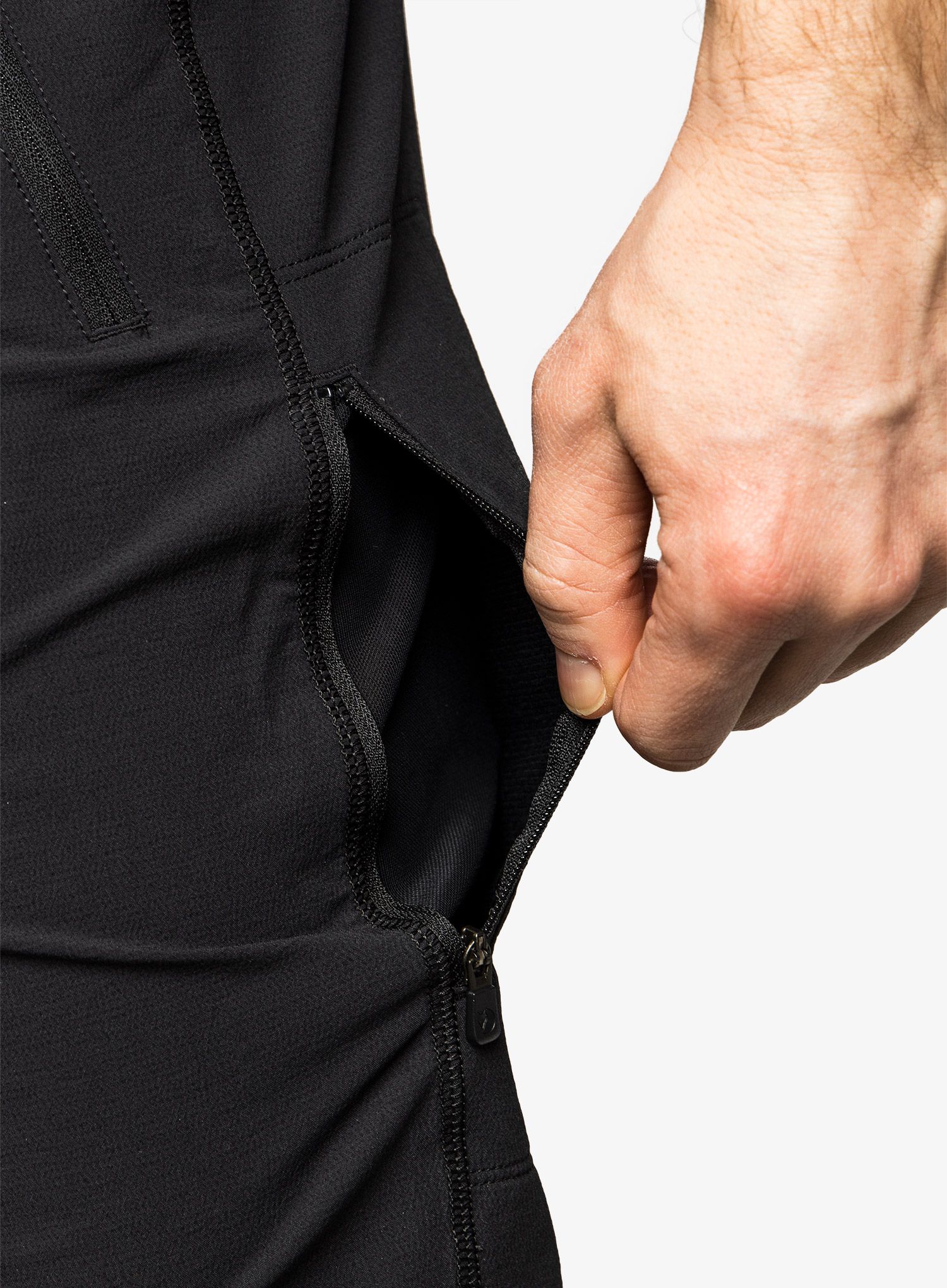 Trekové kalhoty Fjallraven Bergtagen Stretch Trousers - black