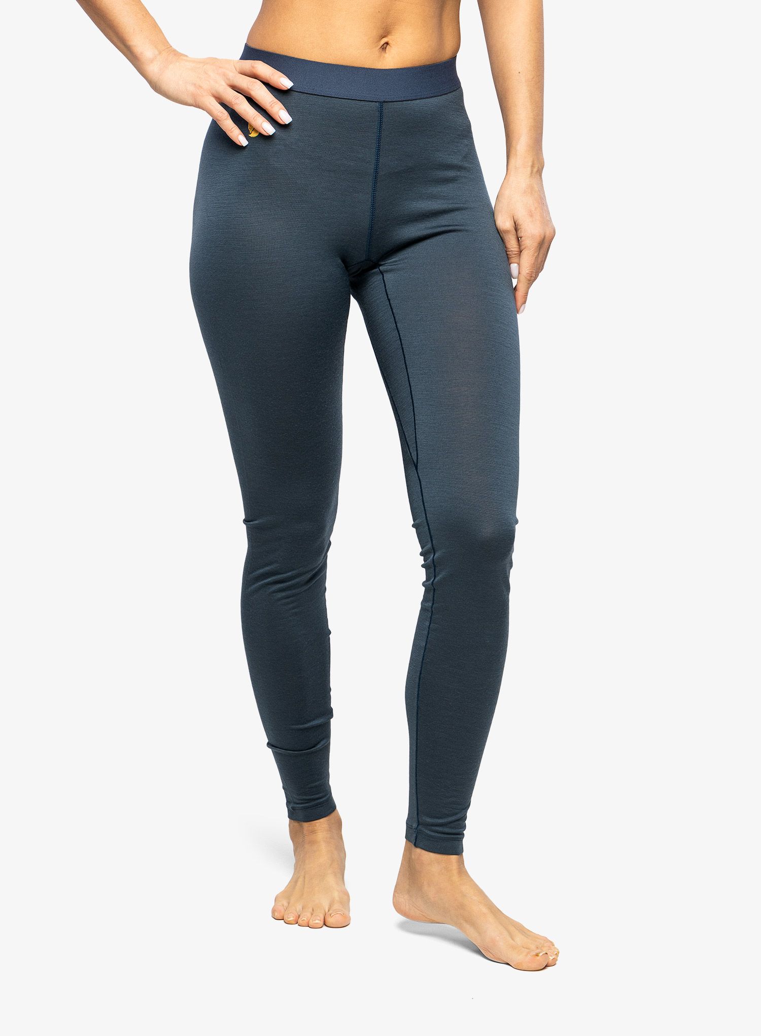 Dámské legíny Fjallraven Bergtagen Thinwool Long Johns - mountain blue