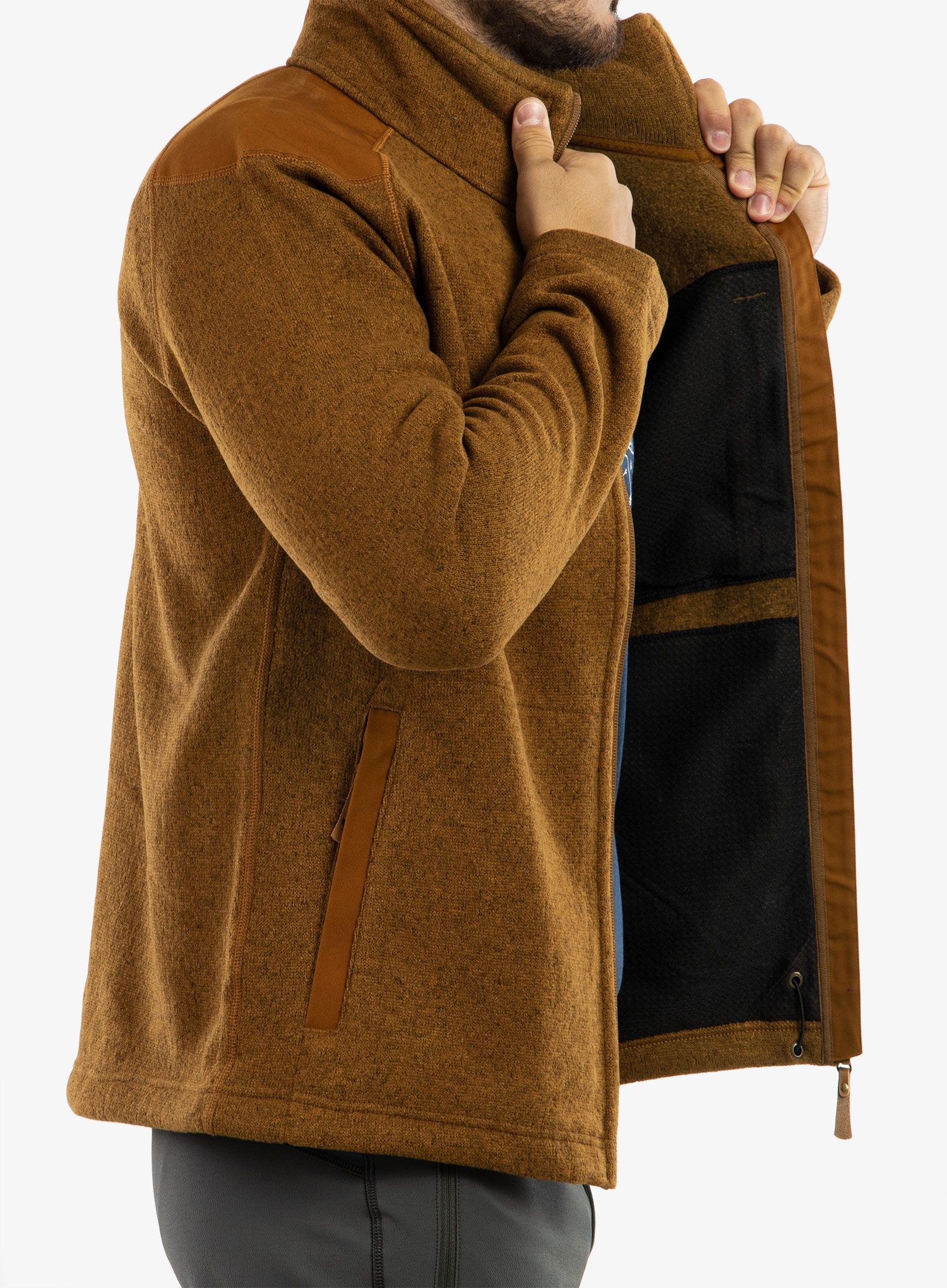 Mikina Fjallraven Buck Fleece - chestnut