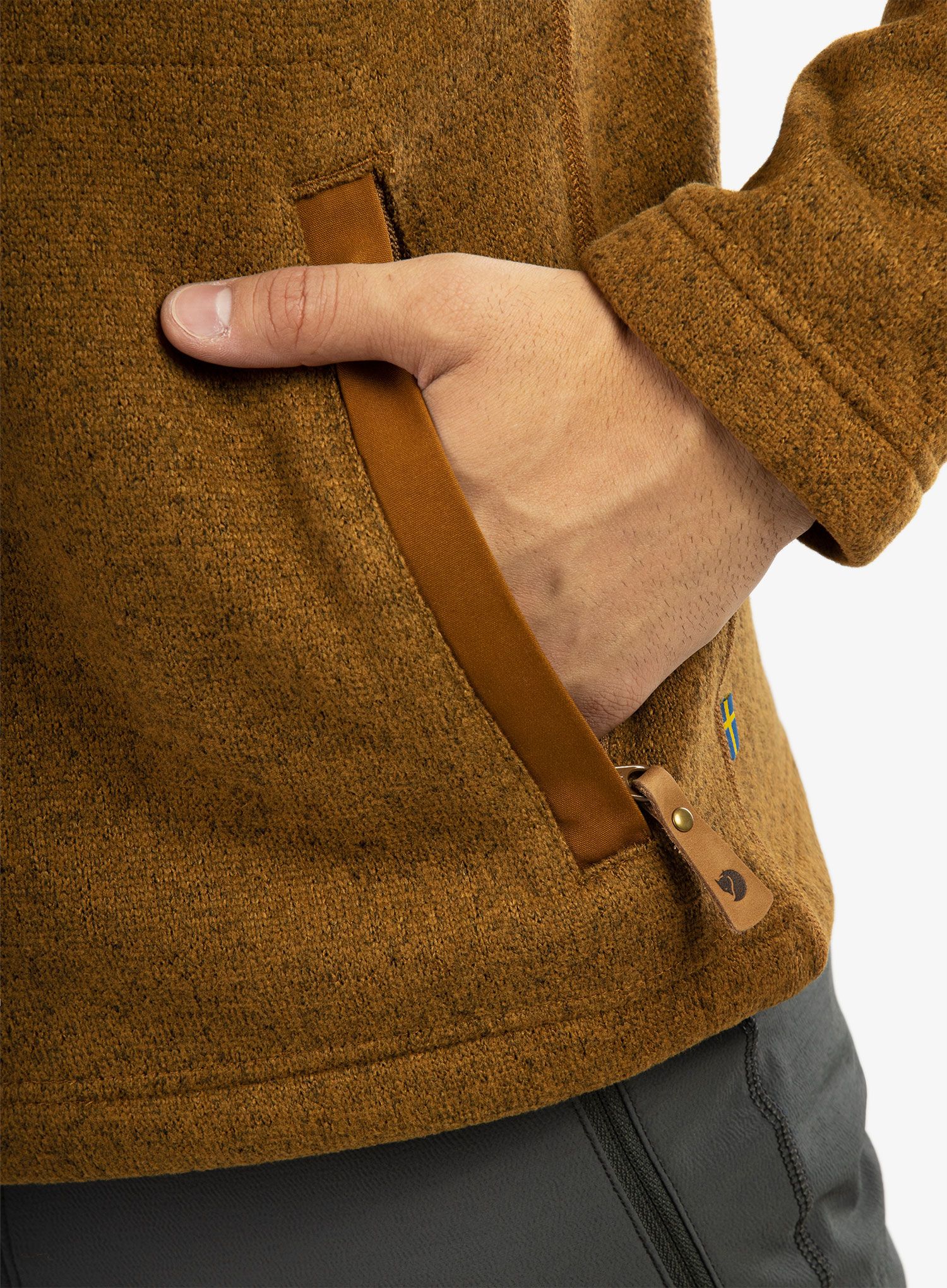 Mikina Fjallraven Buck Fleece - chestnut