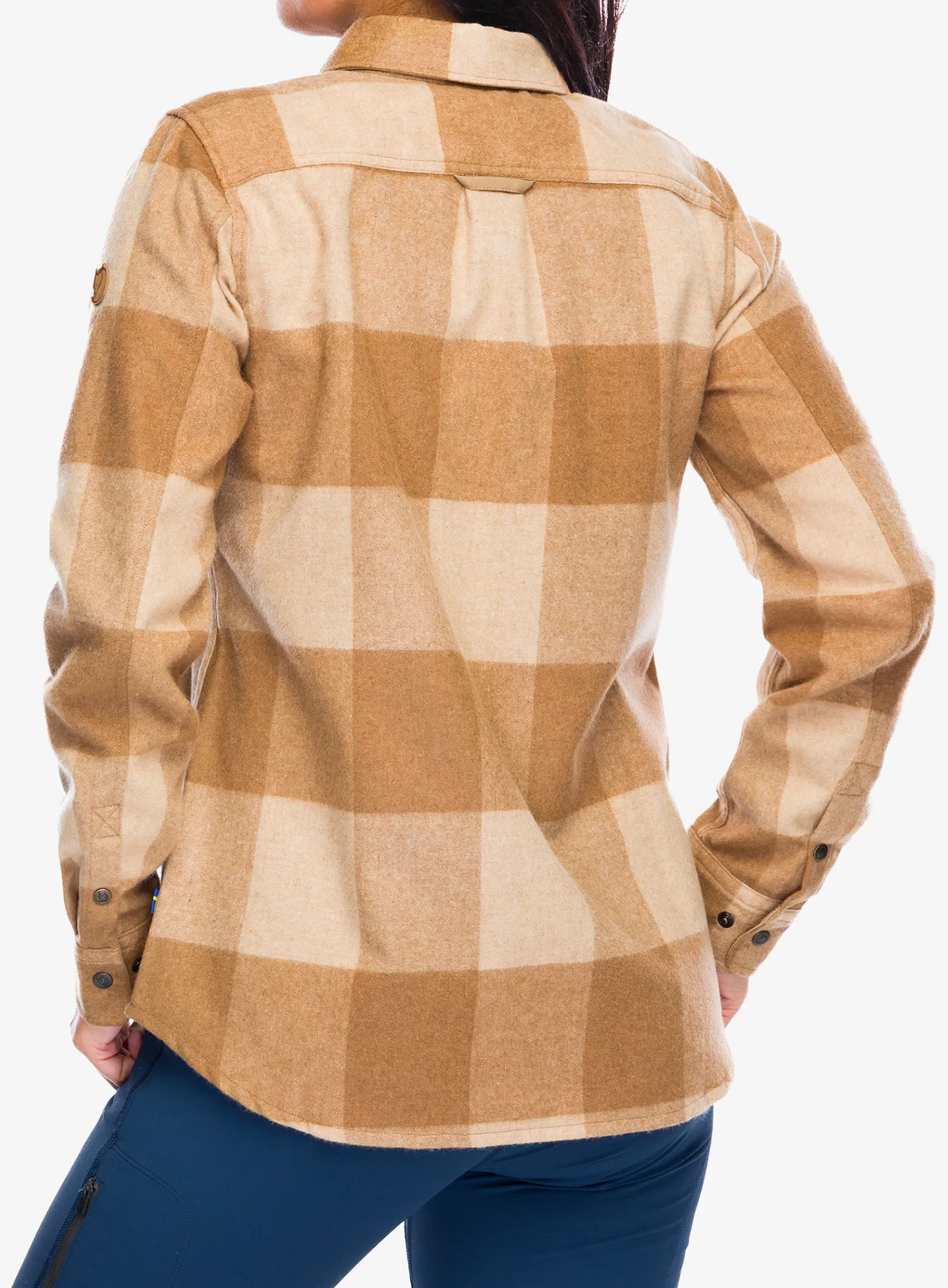 Dámská turistická košile Fjallraven Canada Shirt - buckwheat brown/light beige