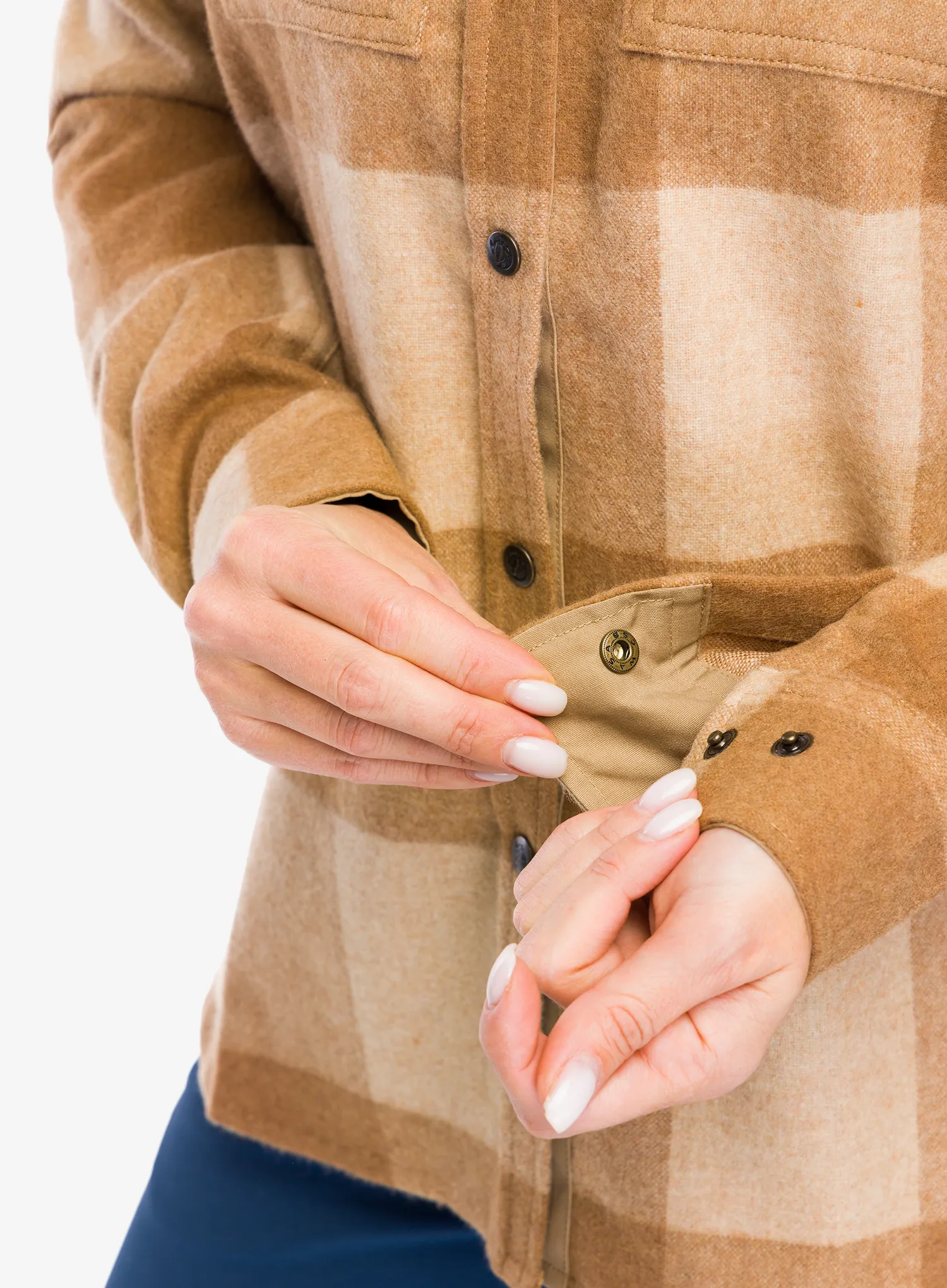 Dámská turistická košile Fjallraven Canada Shirt - buckwheat brown/light beige
