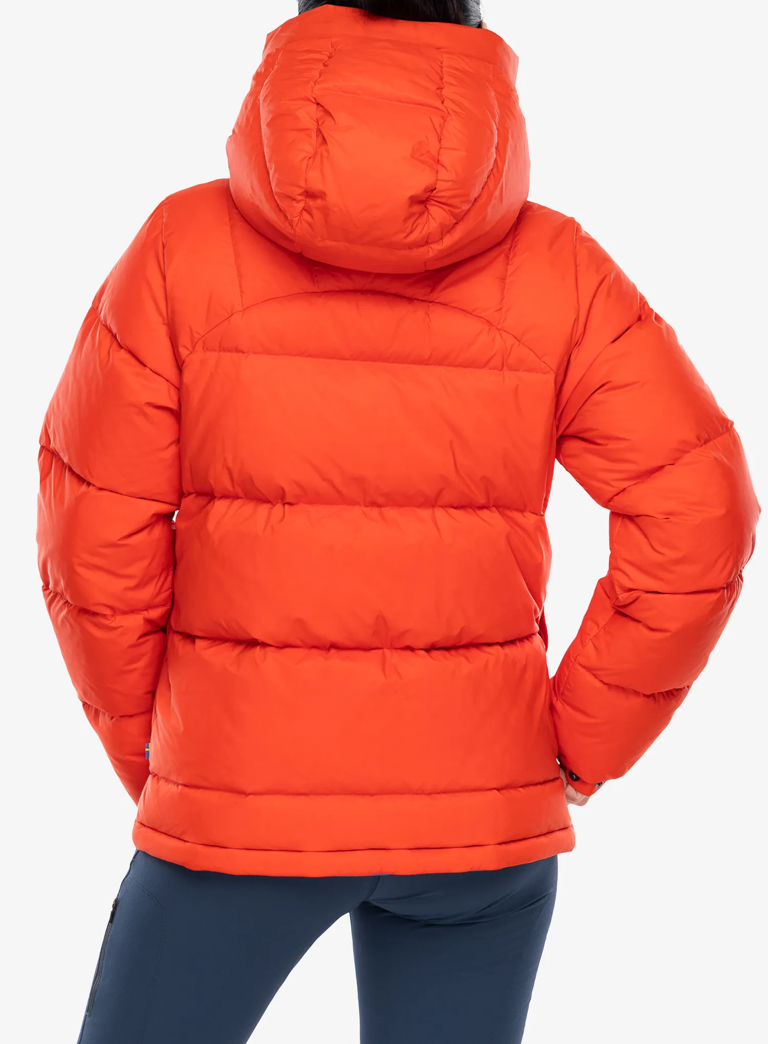 Dámská péřová bunda Fjallraven Expedition Down Lite Jacket - flame orange/un blue