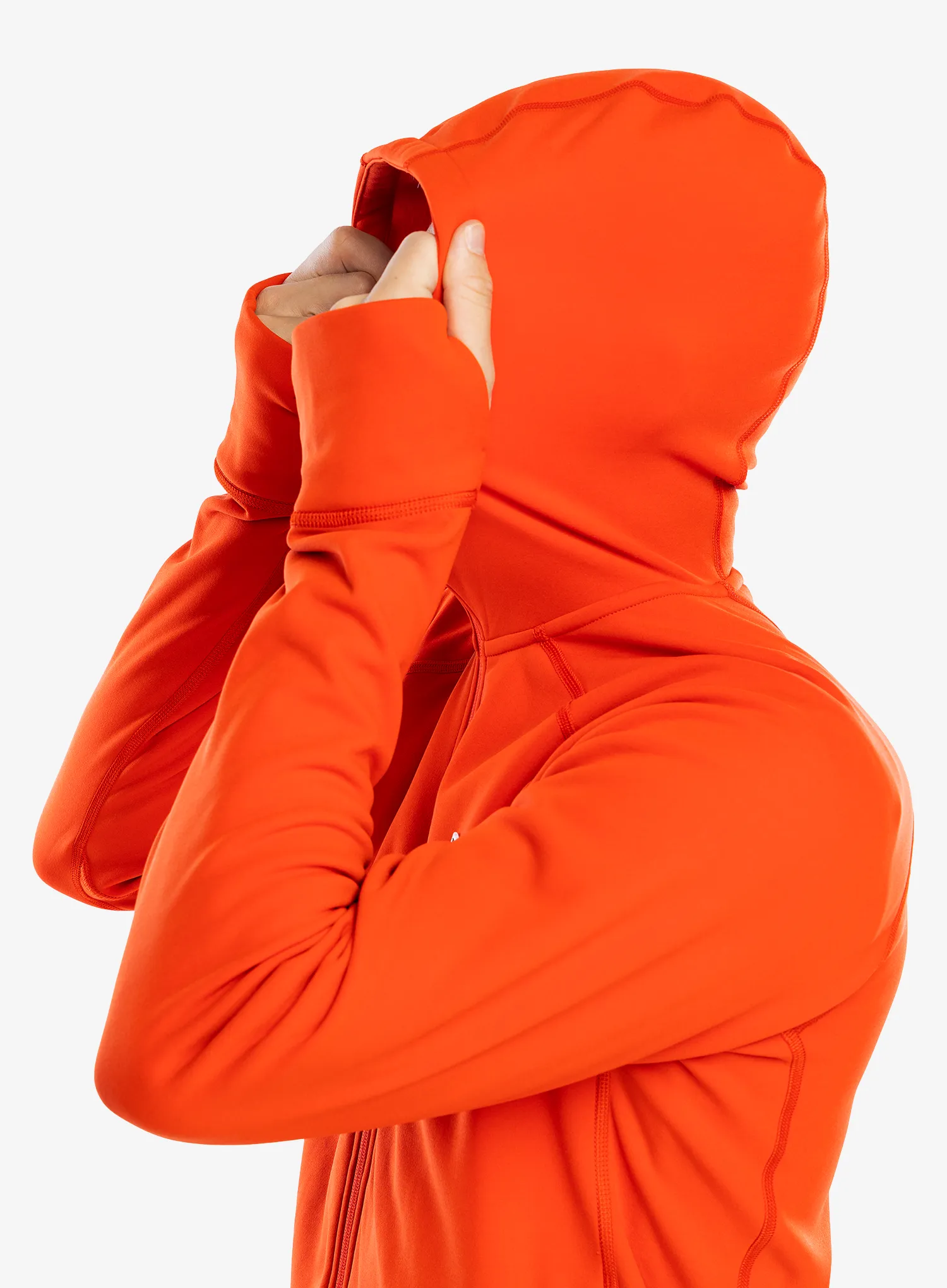 Fleecová mikina Fjallraven Expedition Fleece Hoodie - flame orange