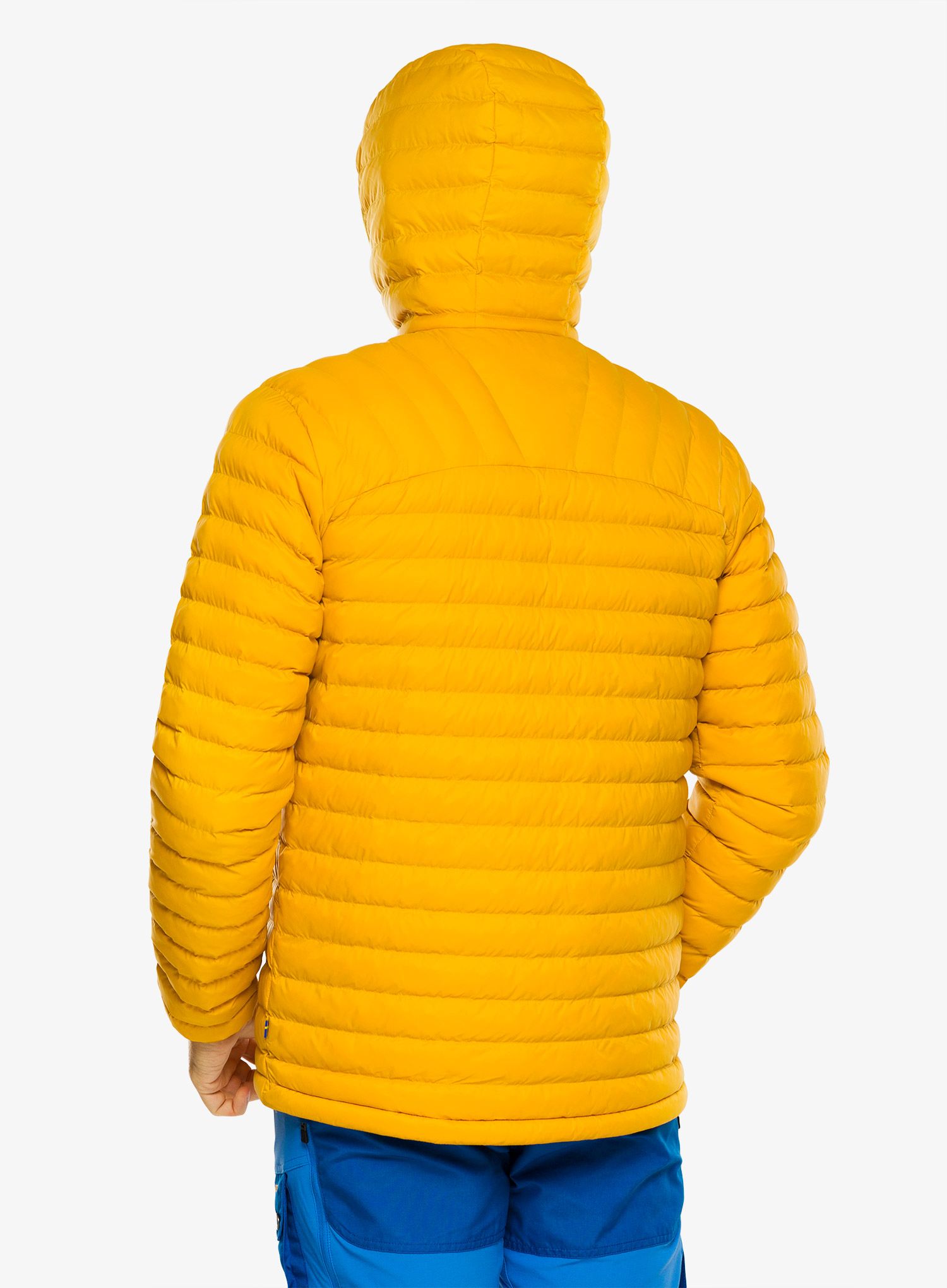 Zateplená bunda Fjallraven Expedition Latt Hoodie - mustard yellow
