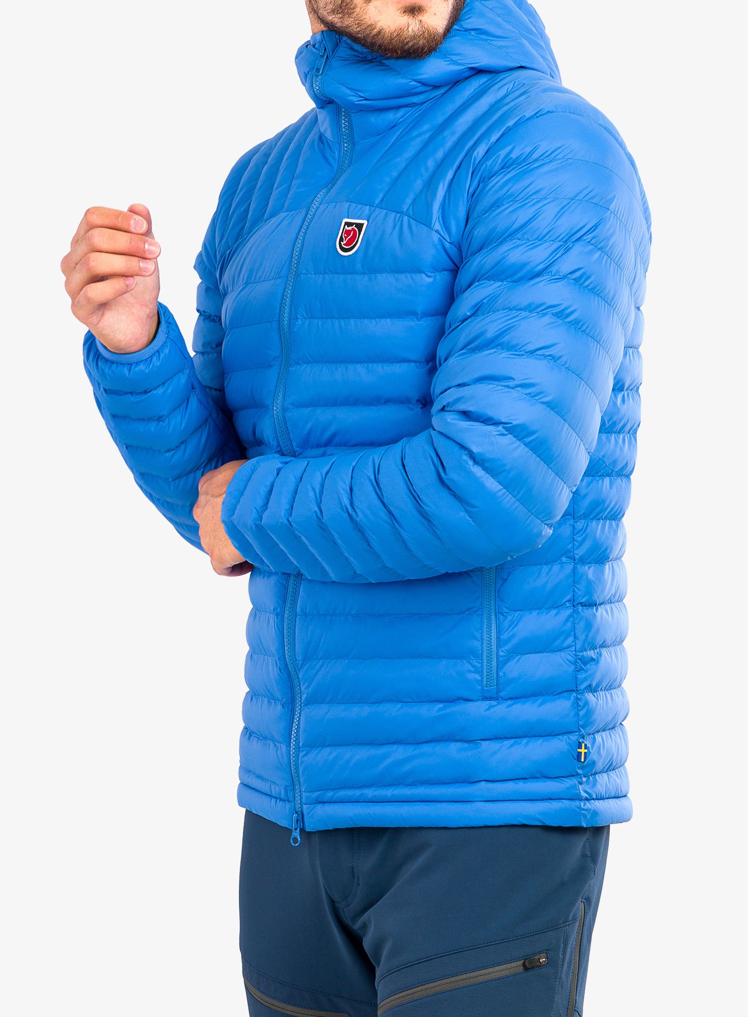 Izolovaná bunda Fjallraven Expedition Latt Hoodie - un blue