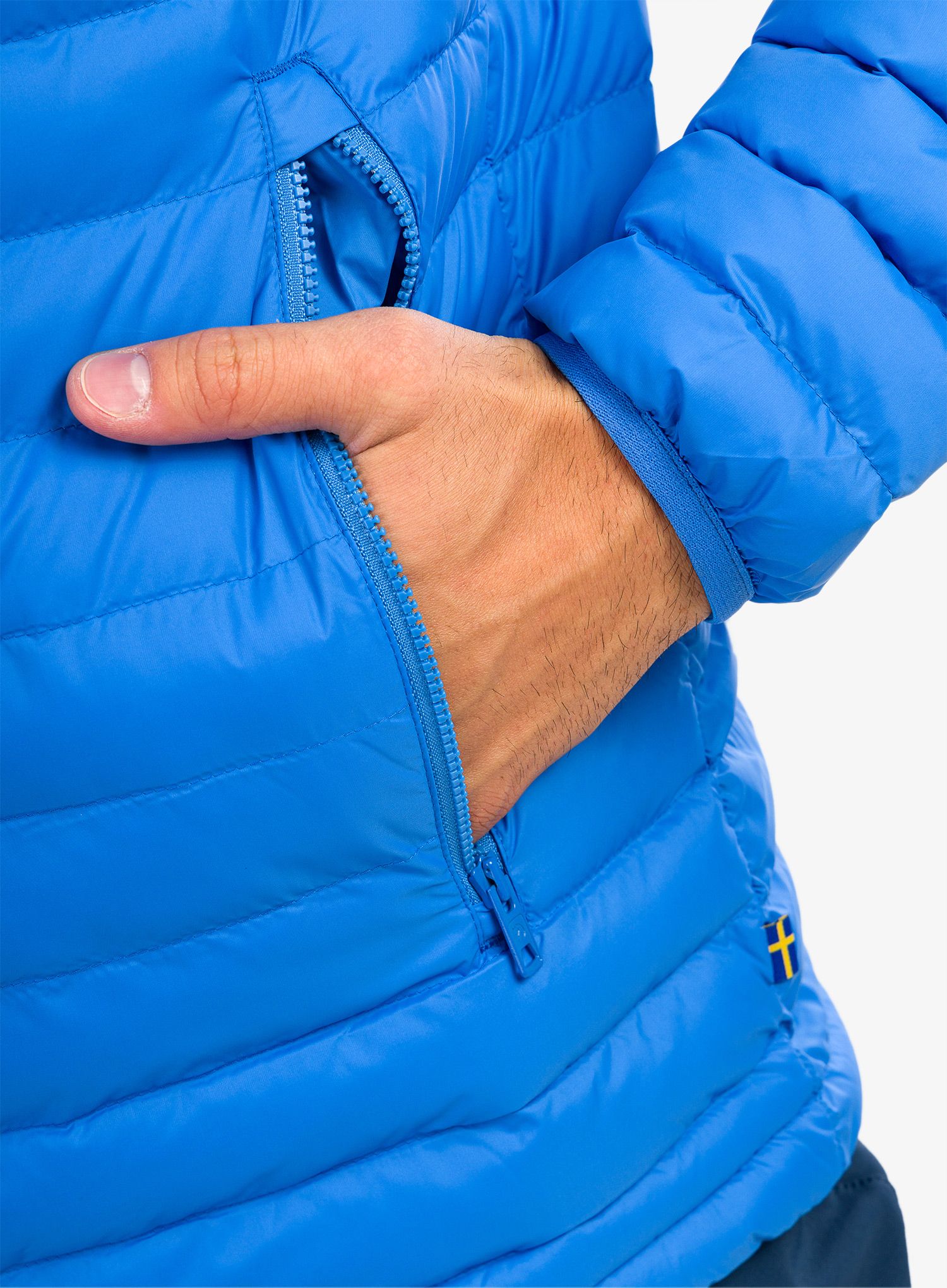 Izolovaná bunda Fjallraven Expedition Latt Hoodie - un blue
