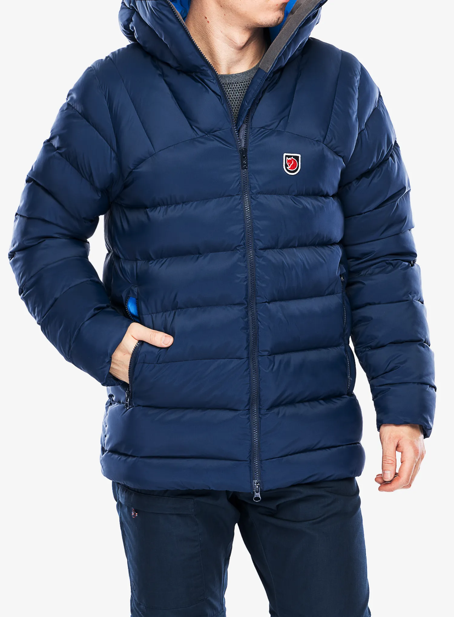 Zateplená bunda Fjallraven Expedition Mid Winter Jacket - navy/un blue