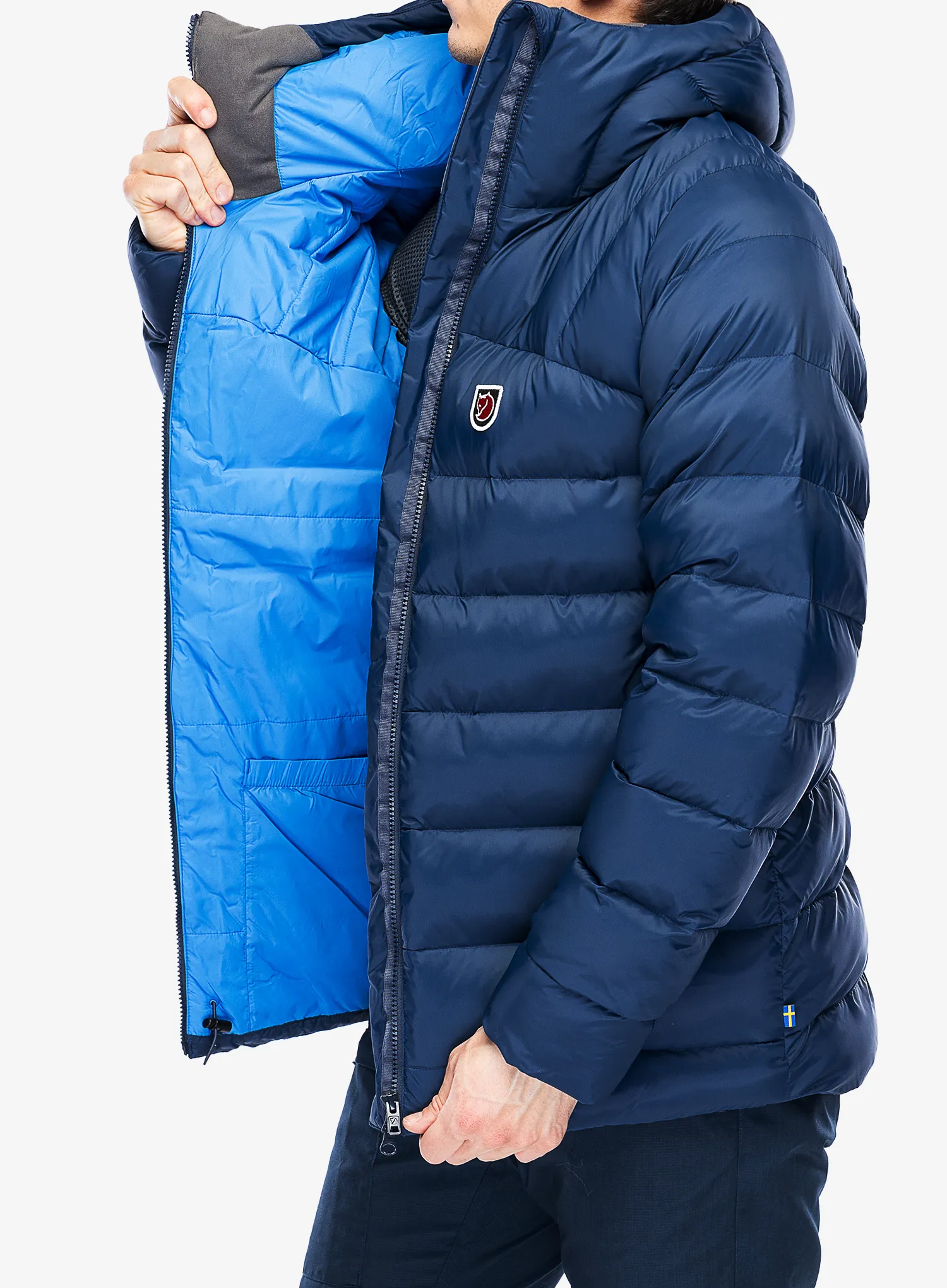 Zateplená bunda Fjallraven Expedition Mid Winter Jacket - navy/un blue
